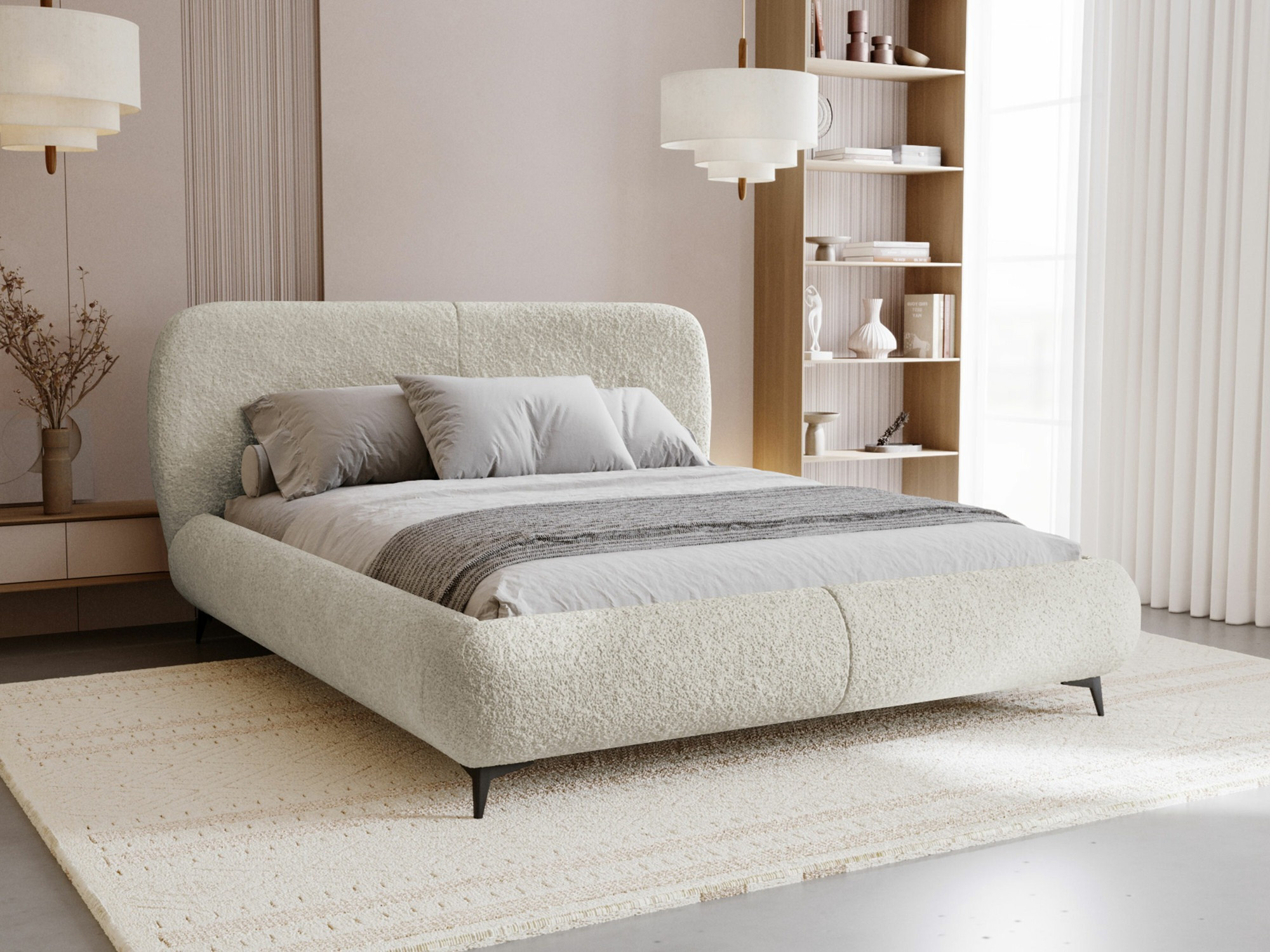 Cama Clovis 119 (Coral 65)