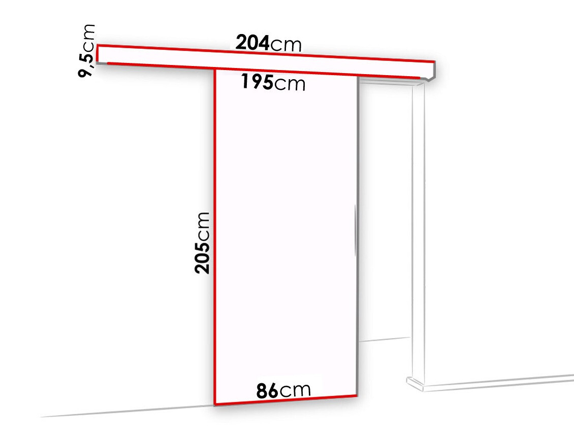 Porta de correr SP5380
