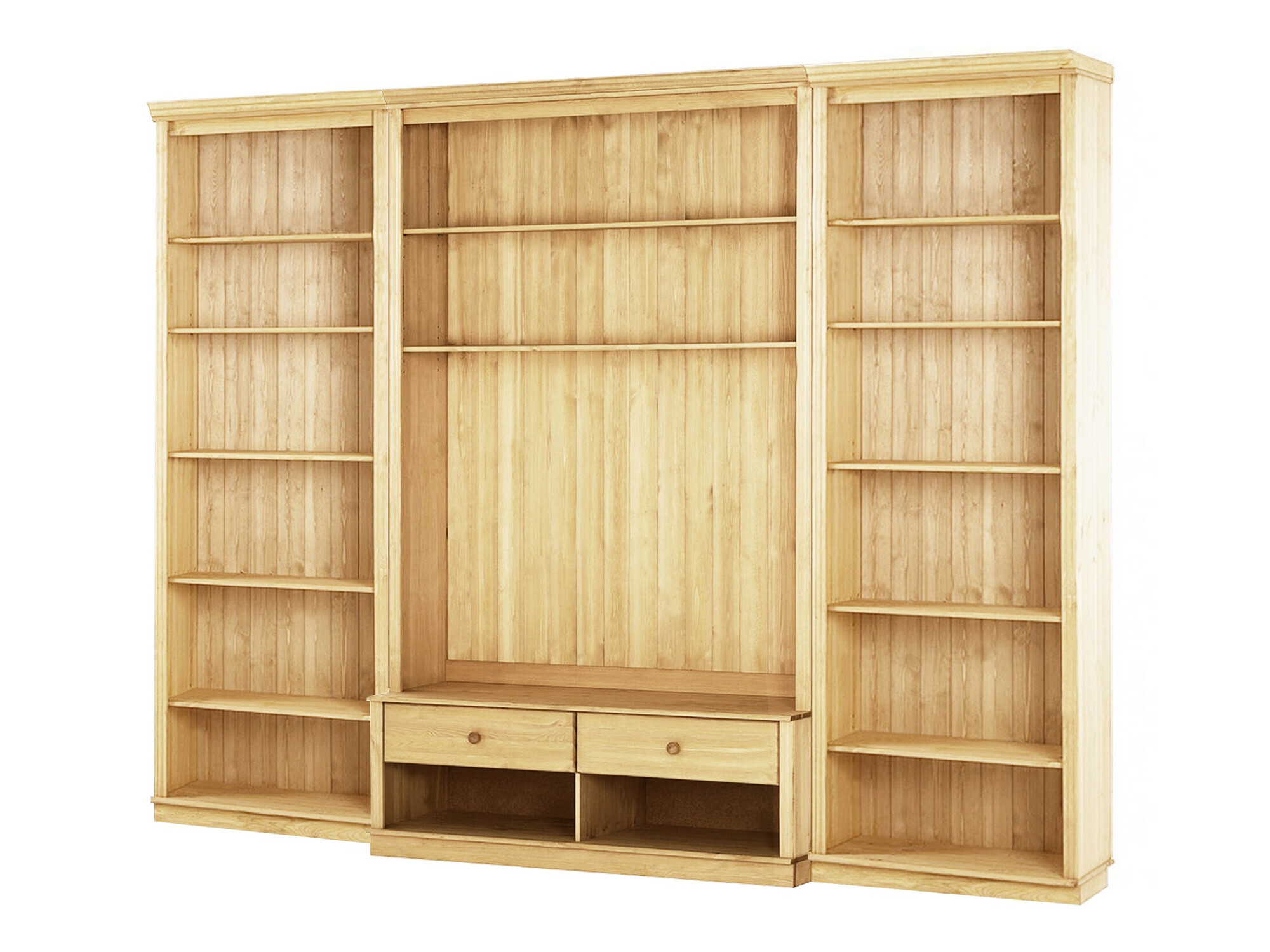 Conjunto para sala de estar Saltoro 127 (Castanho claro)