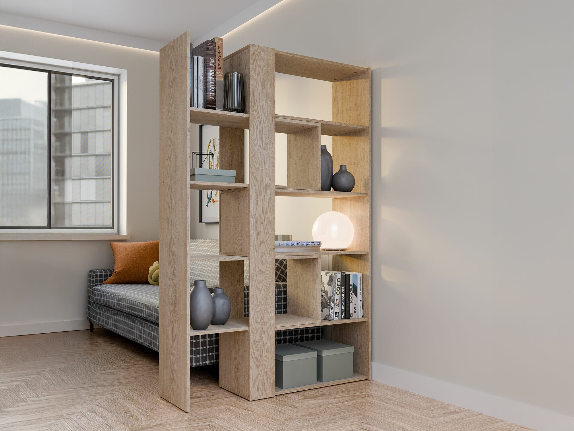 Estante Ontario 145 (Carvalho)