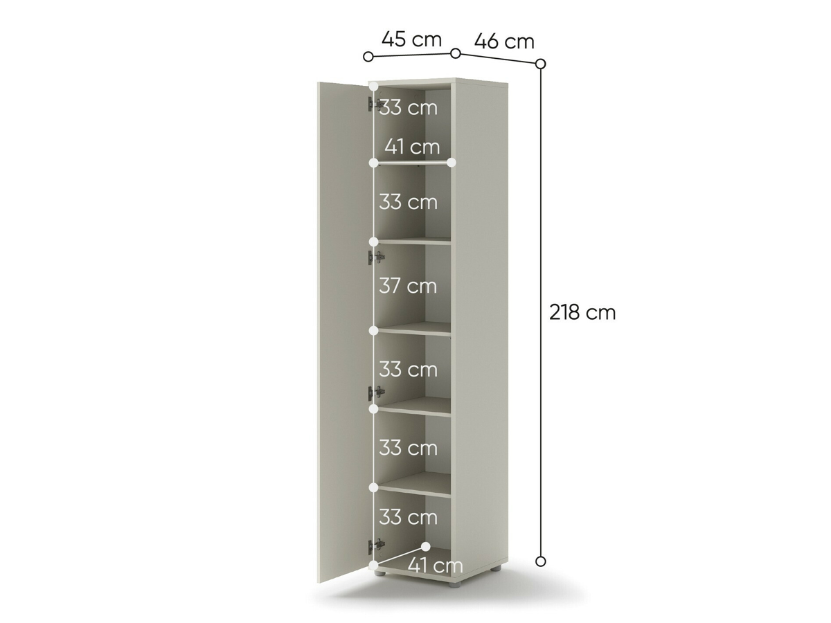 Estante Concept Pro Lenart Levfere 145 (Caxemira)