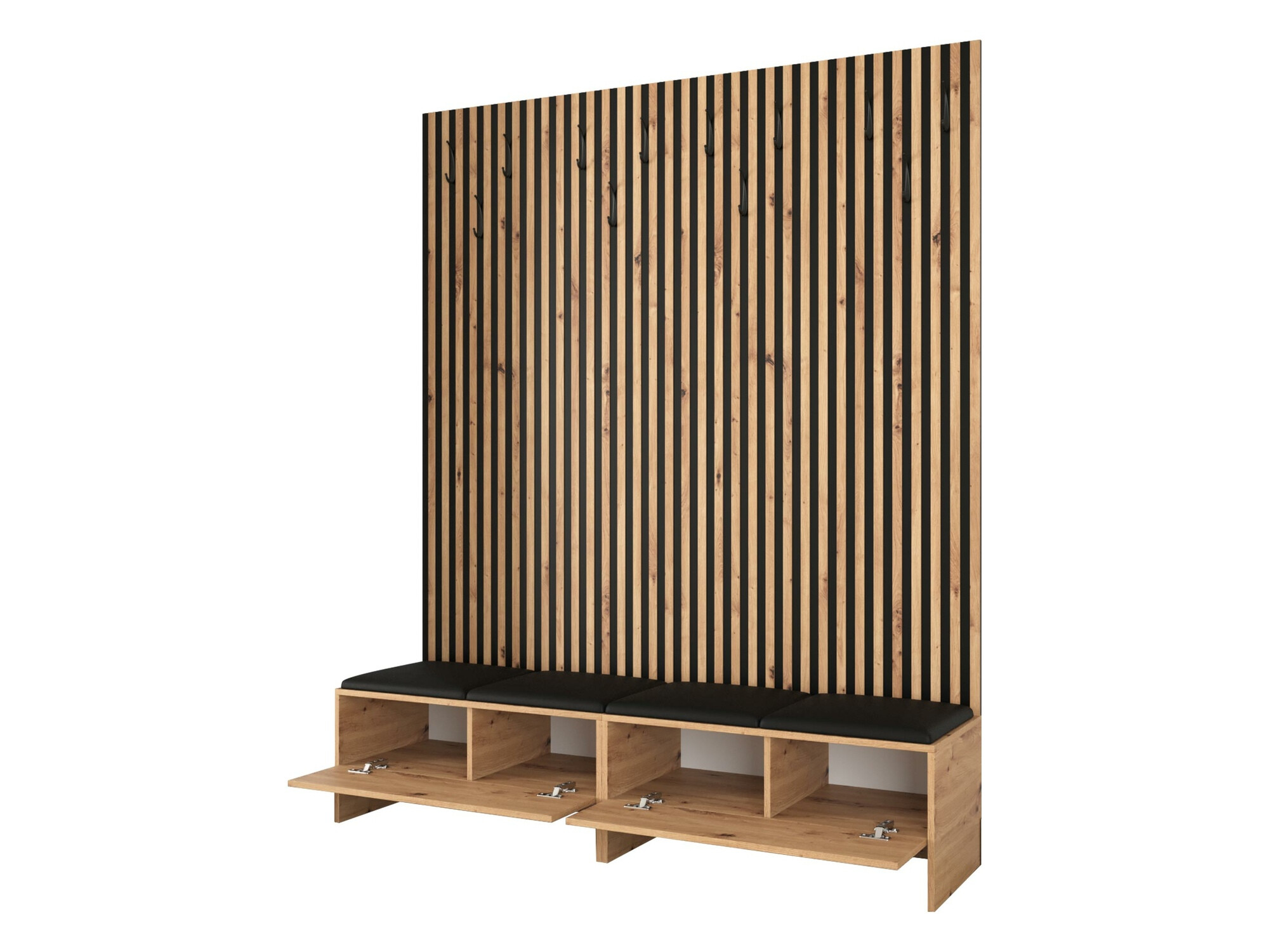 Conjunto para corredor Donio V (Carvalho Artisan + Manila 04)