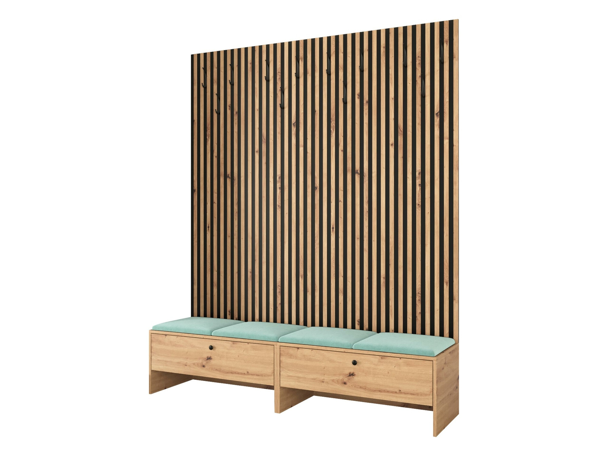 Conjunto para corredor Donio V (Carvalho Artisan + Manila 11)