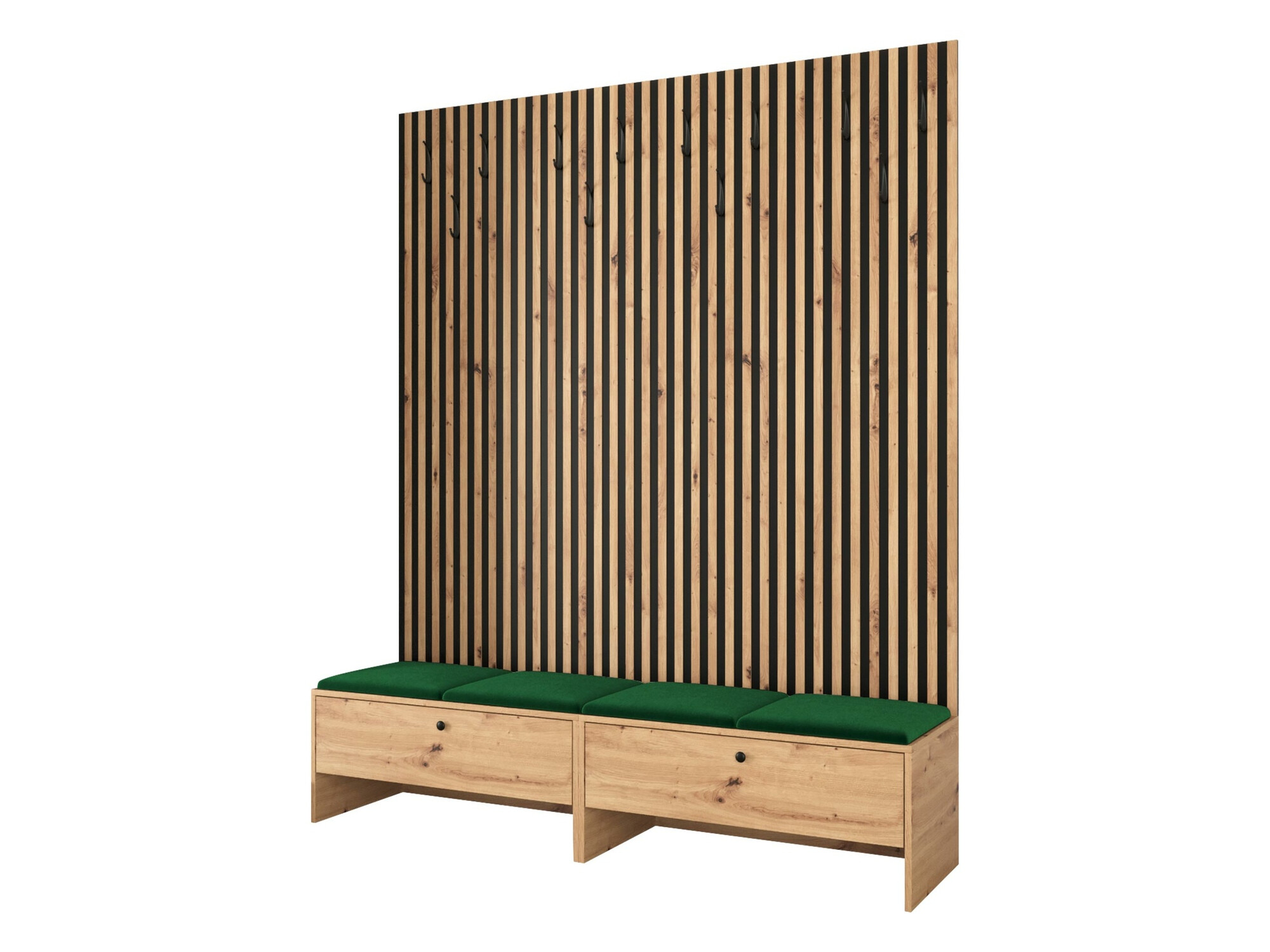 Conjunto para corredor Donio V (Carvalho Artisan + Manila 35)