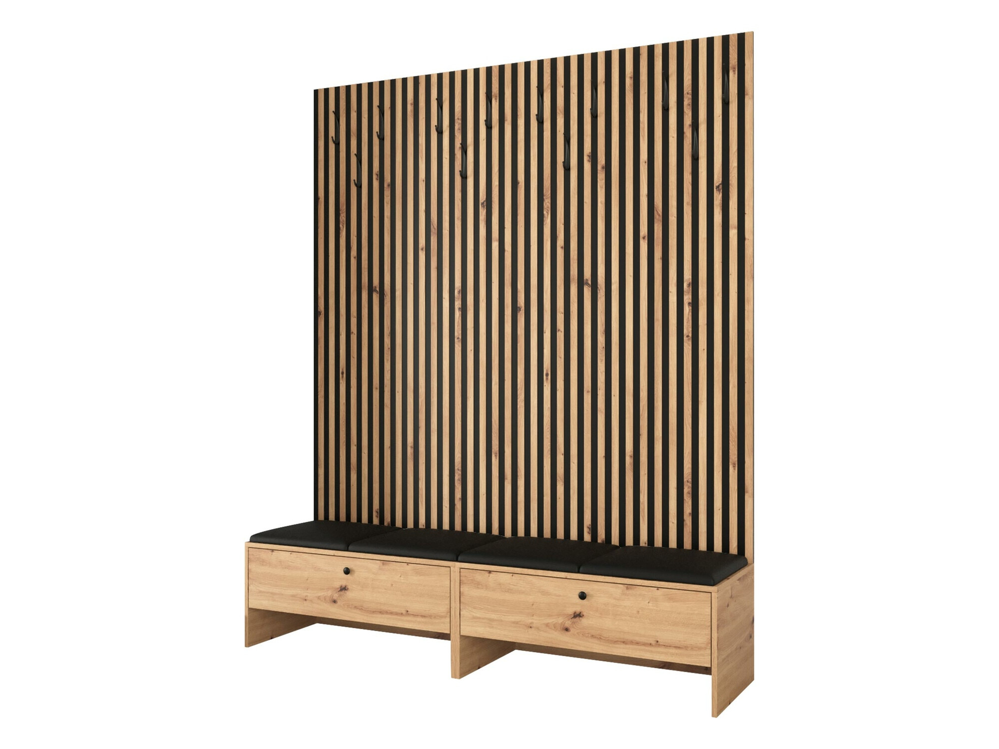 Conjunto para corredor Donio V (Carvalho Artisan + Soft 011)