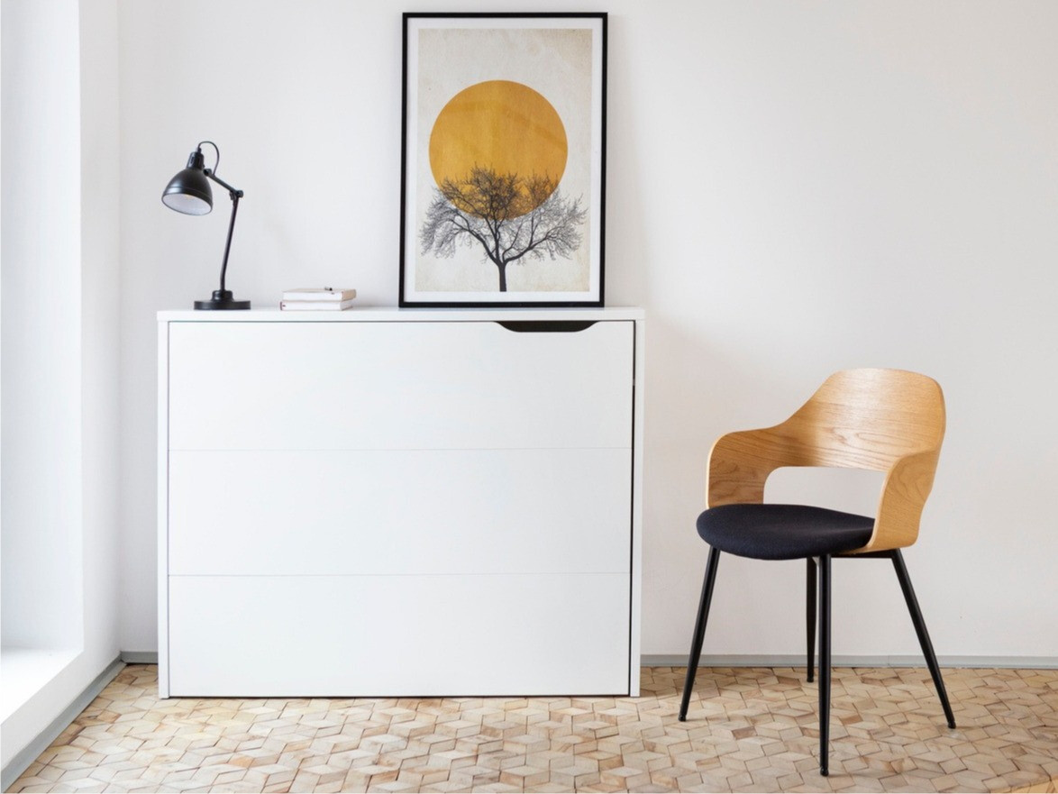 Mesa de escritório para cantos Concept Lenart (Branco)
