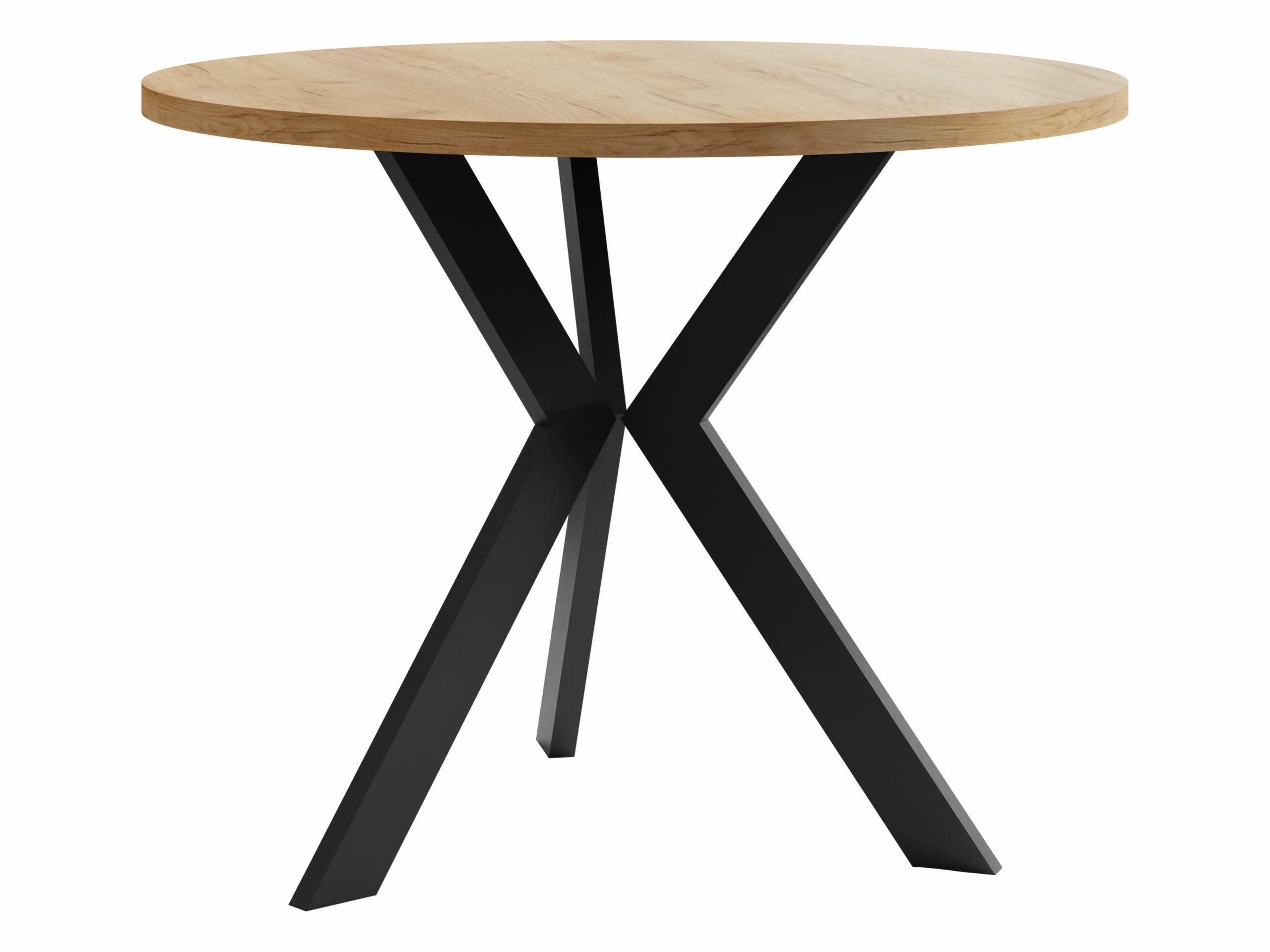 Mesa de centro Dearborn 106 (Carvalho dourado + Preto)