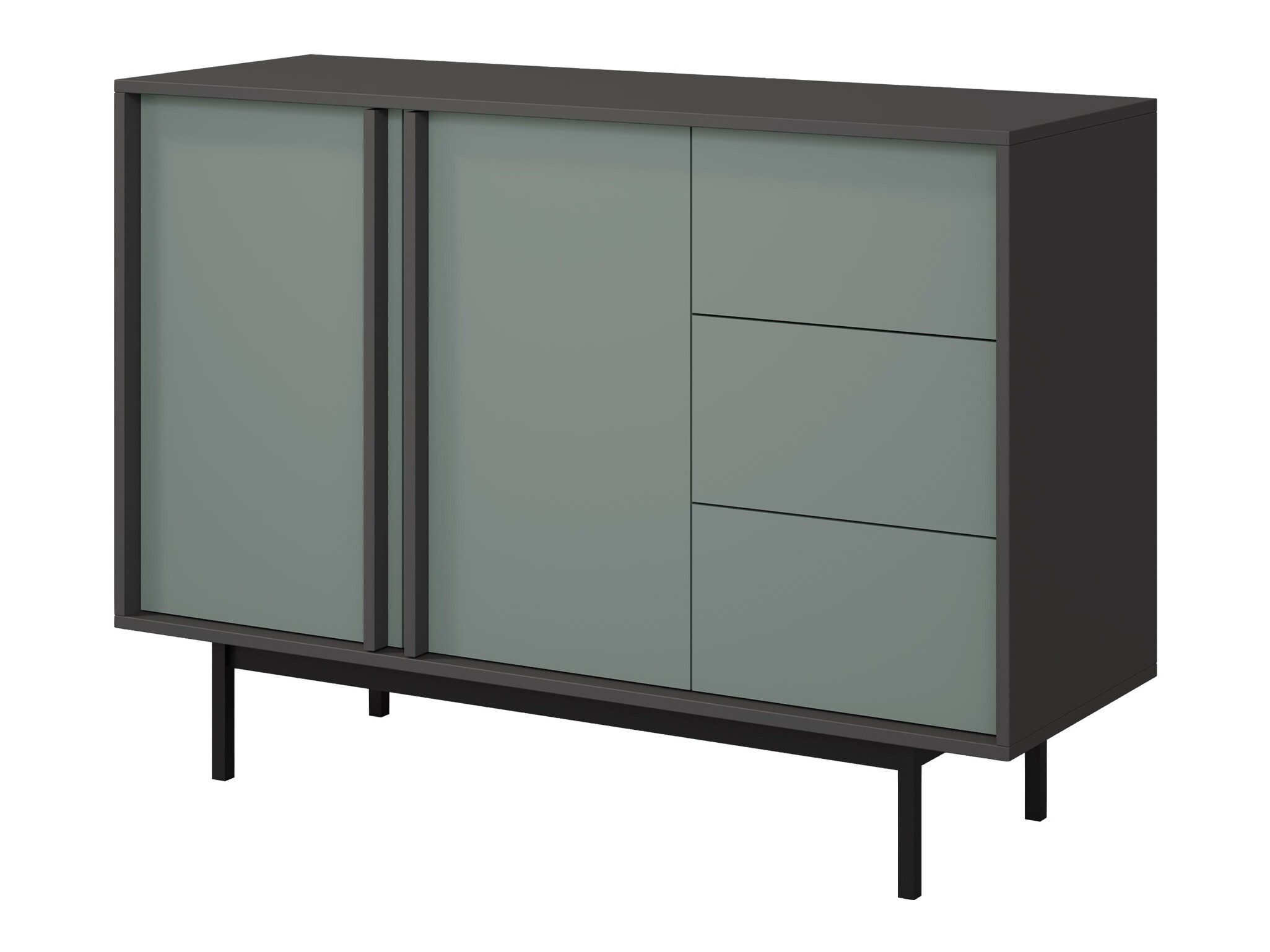 Cómoda Levali 106 (Verde empoeirado)