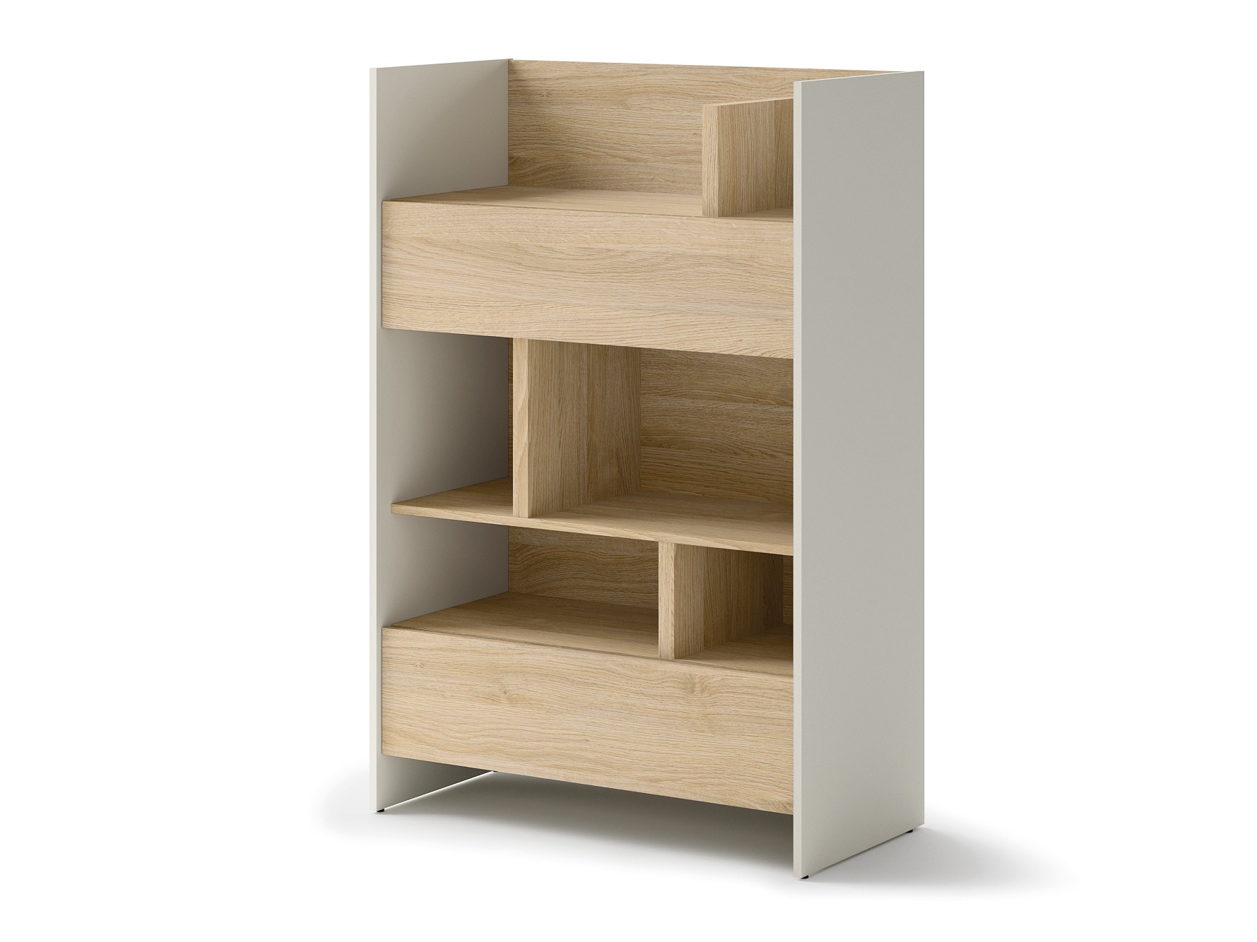 Estante Concept Pro Lenart IX (Caxemira + Carvalho)