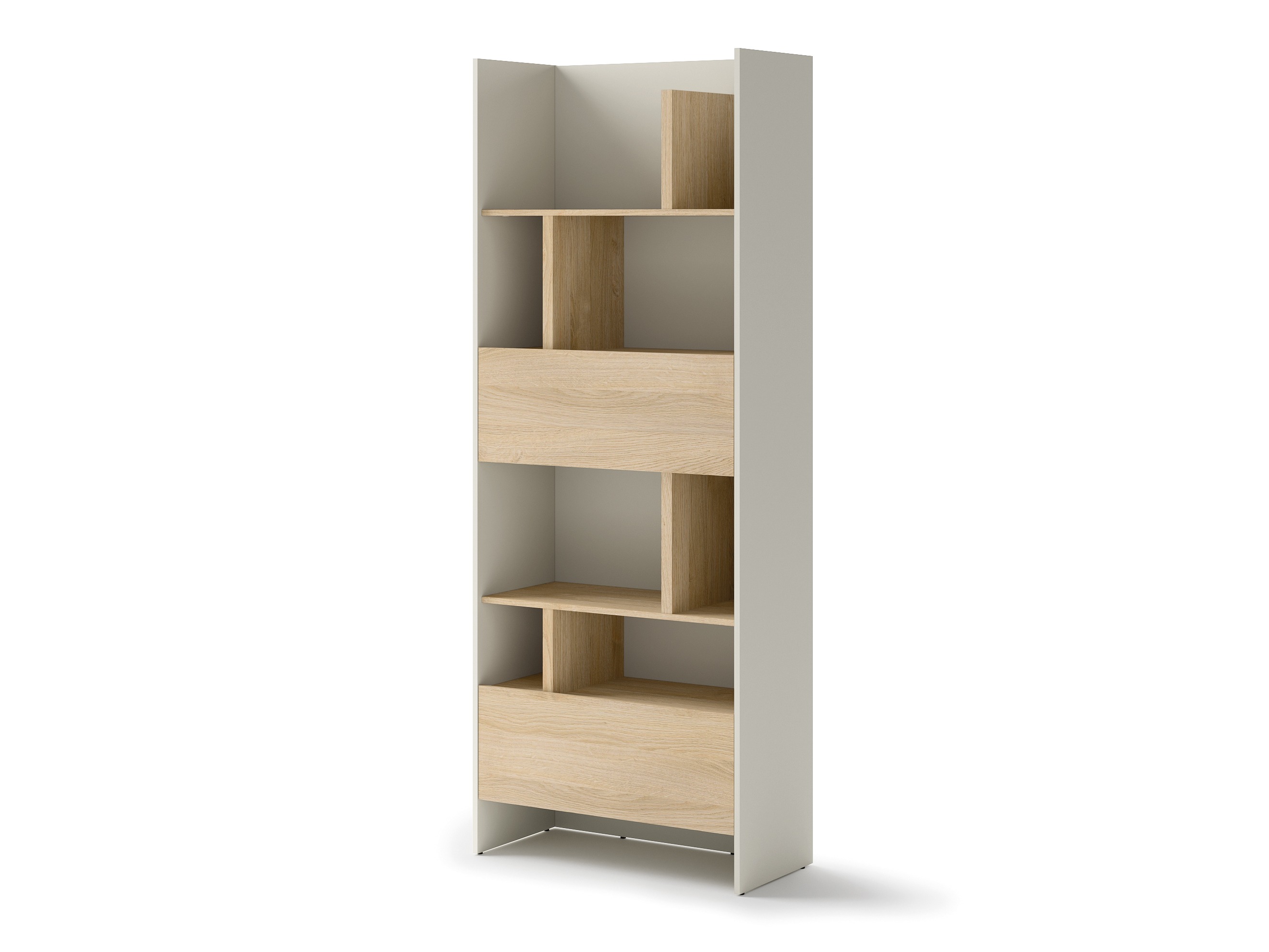 Estante Concept Pro Lenart V (Caxemira + Carvalho)