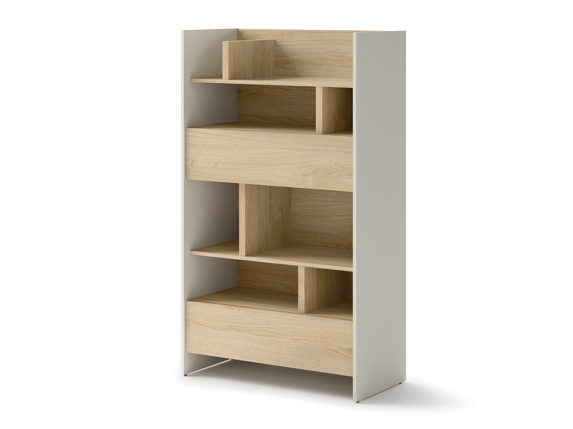 Estante Concept Pro Lenart X (Caxemira + Carvalho)