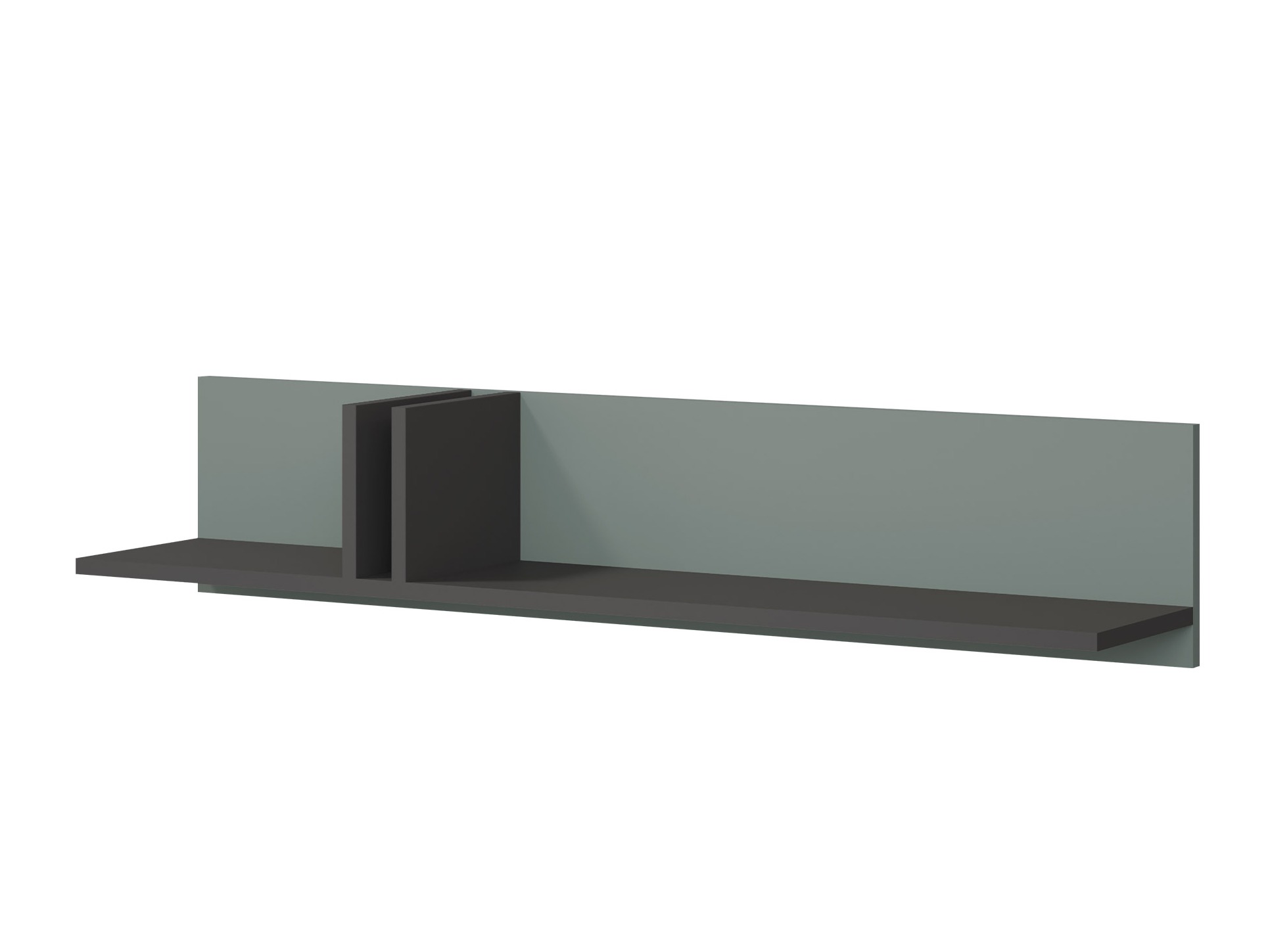 Estante de parede Levali 114 (Verde acinzentado)