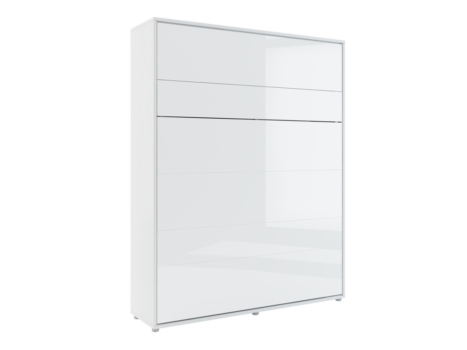 Cama rebatível Concept Pro Lenart VII (Branco brilhante + Cinzento)