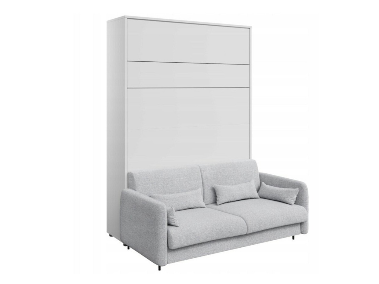 Cama rebatível Concept Pro Lenart VII (Branco + Cinzento)