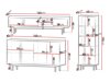 Conjunto para sala de estar Levali 115 (Bege)