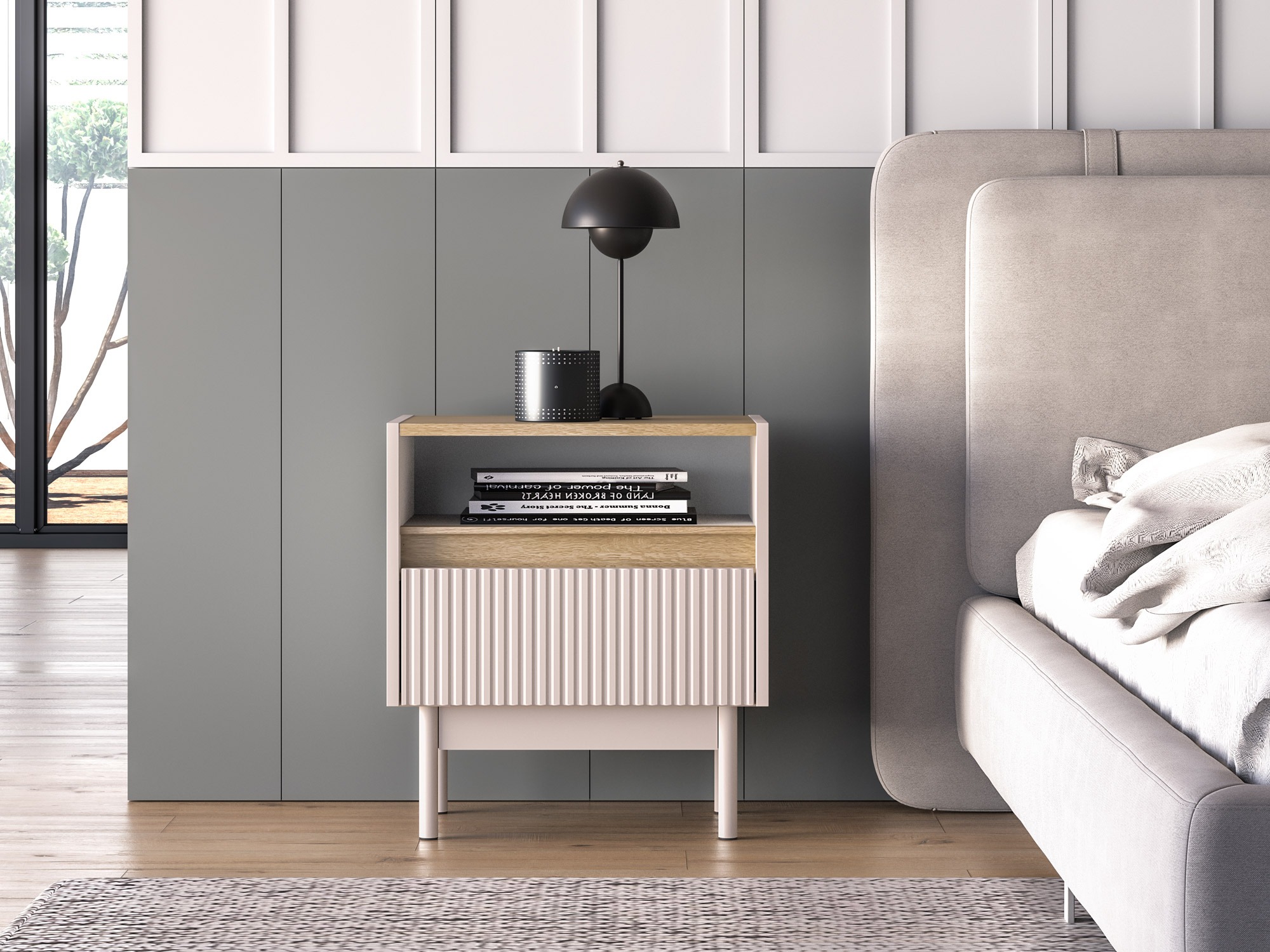 Mesa de cabeceira Vircalu 106