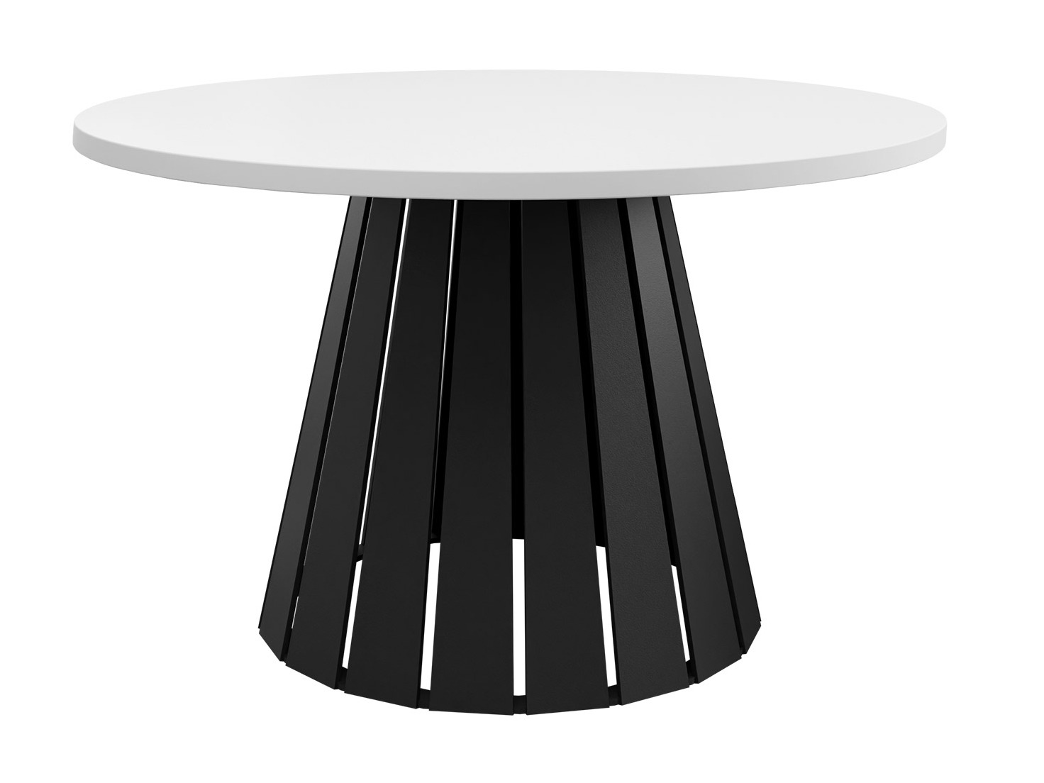 Mesa de centro Oswego 134 (Preto + Branco)