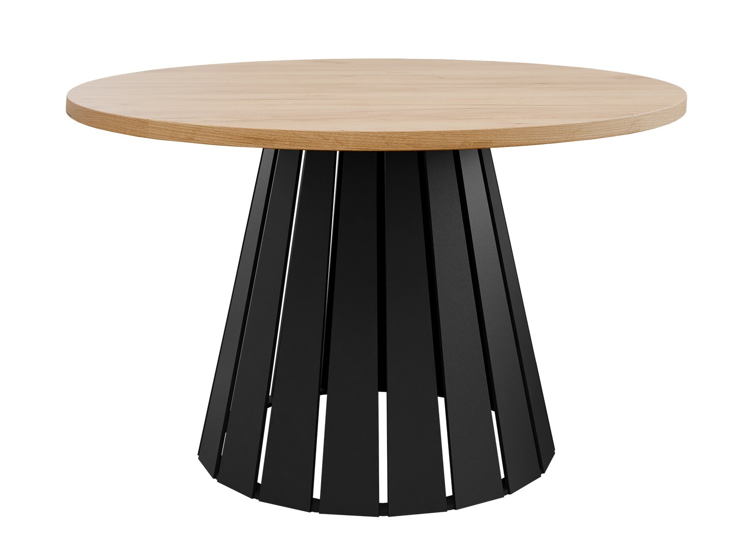 Mesa de centro Oswego 134 (Preto + Carvalho)