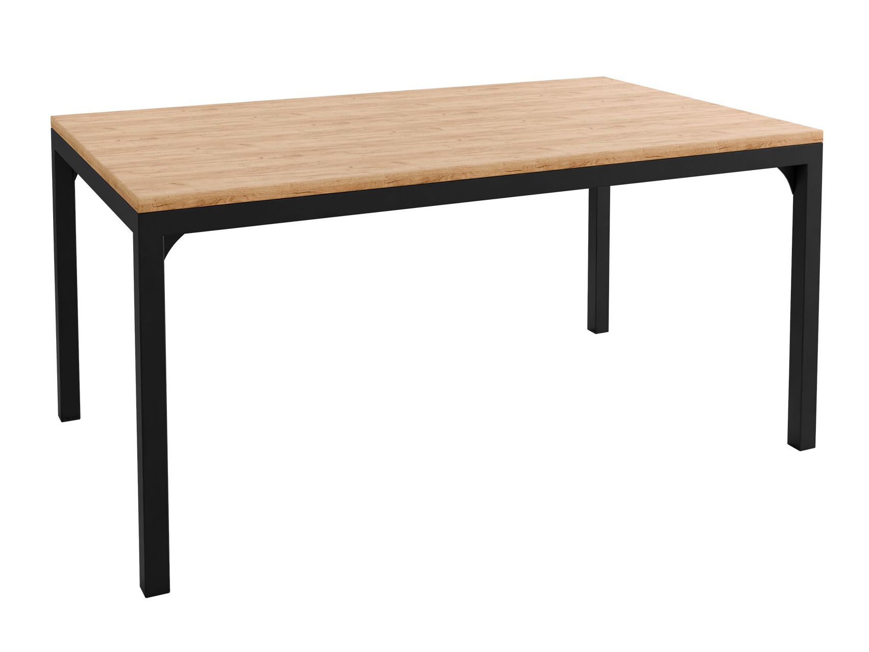 Mesa de centro Oswego 138 (Craft de carvalho dourado + Preto)