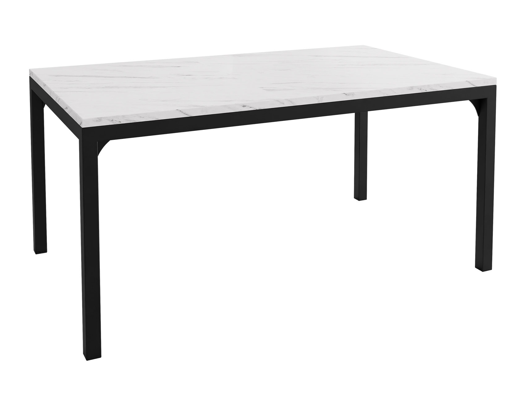 Mesa de centro Oswego 138 (Marmore branco + Preto)