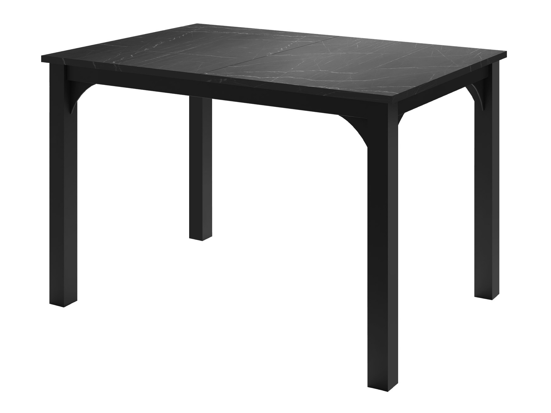 Mesa Oswego 135 (Mármore preto + Preto)
