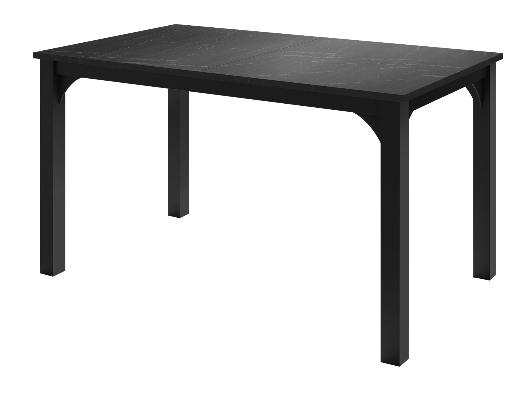 Mesa Oswego 136 (Mármore preto + Preto)