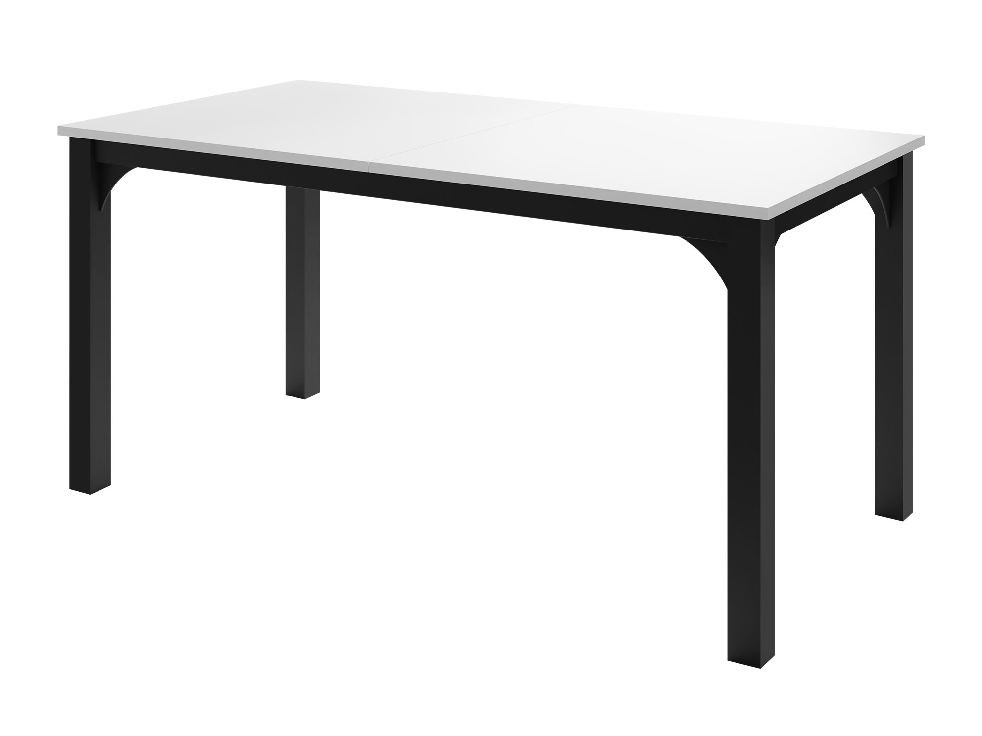 Mesa Oswego 137 (Branco + Preto)
