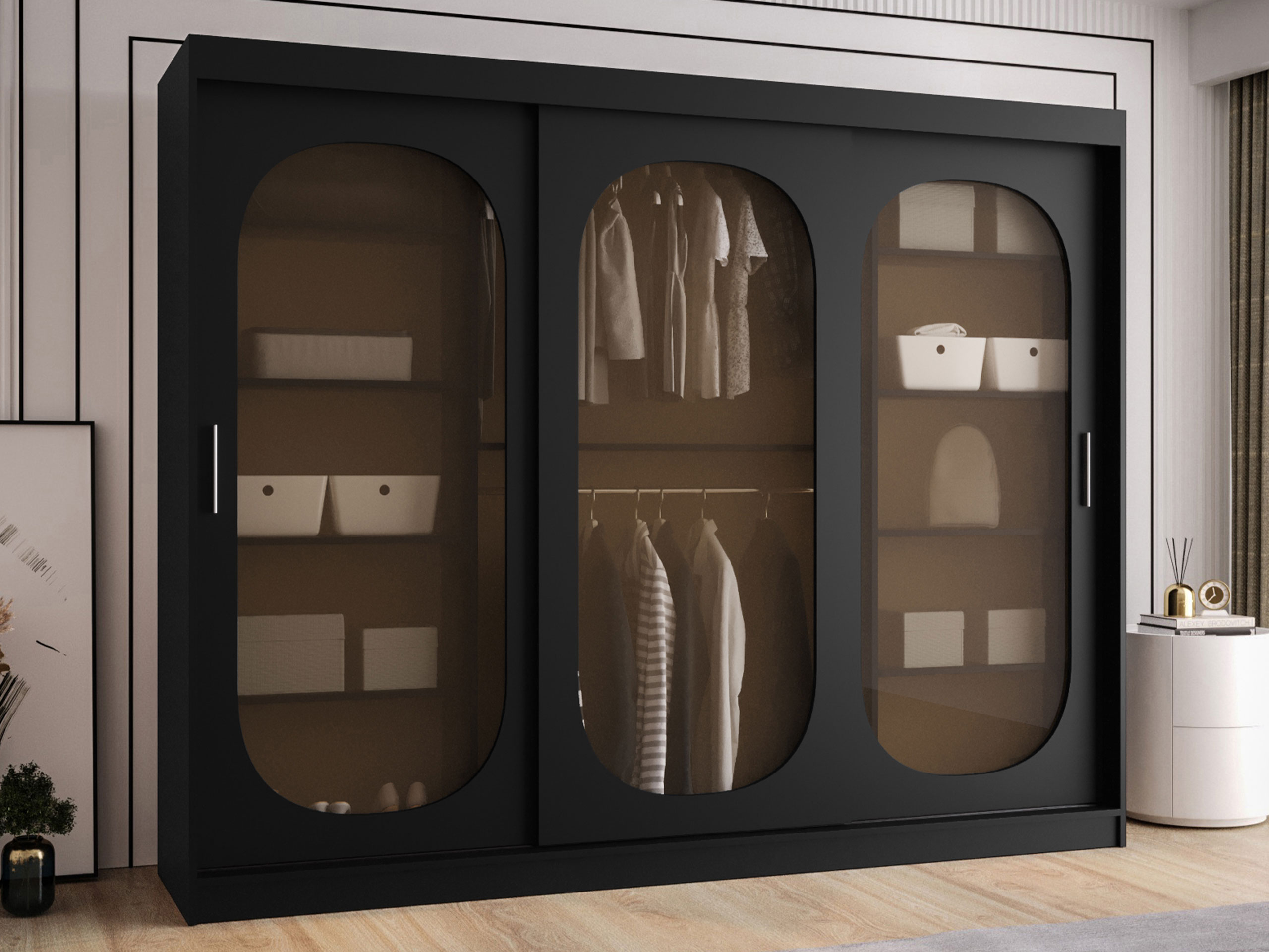 Roupeiro Hartford 522 (Preto)