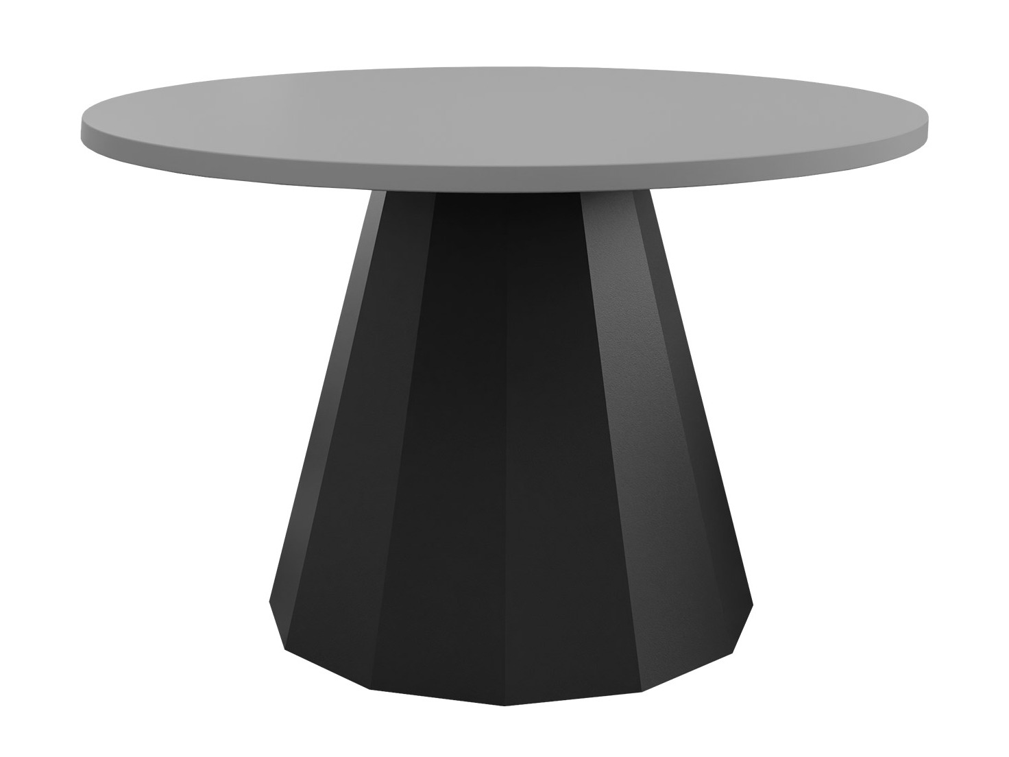 Mesa de centro Oswego 139 (Preto + Cinzento)