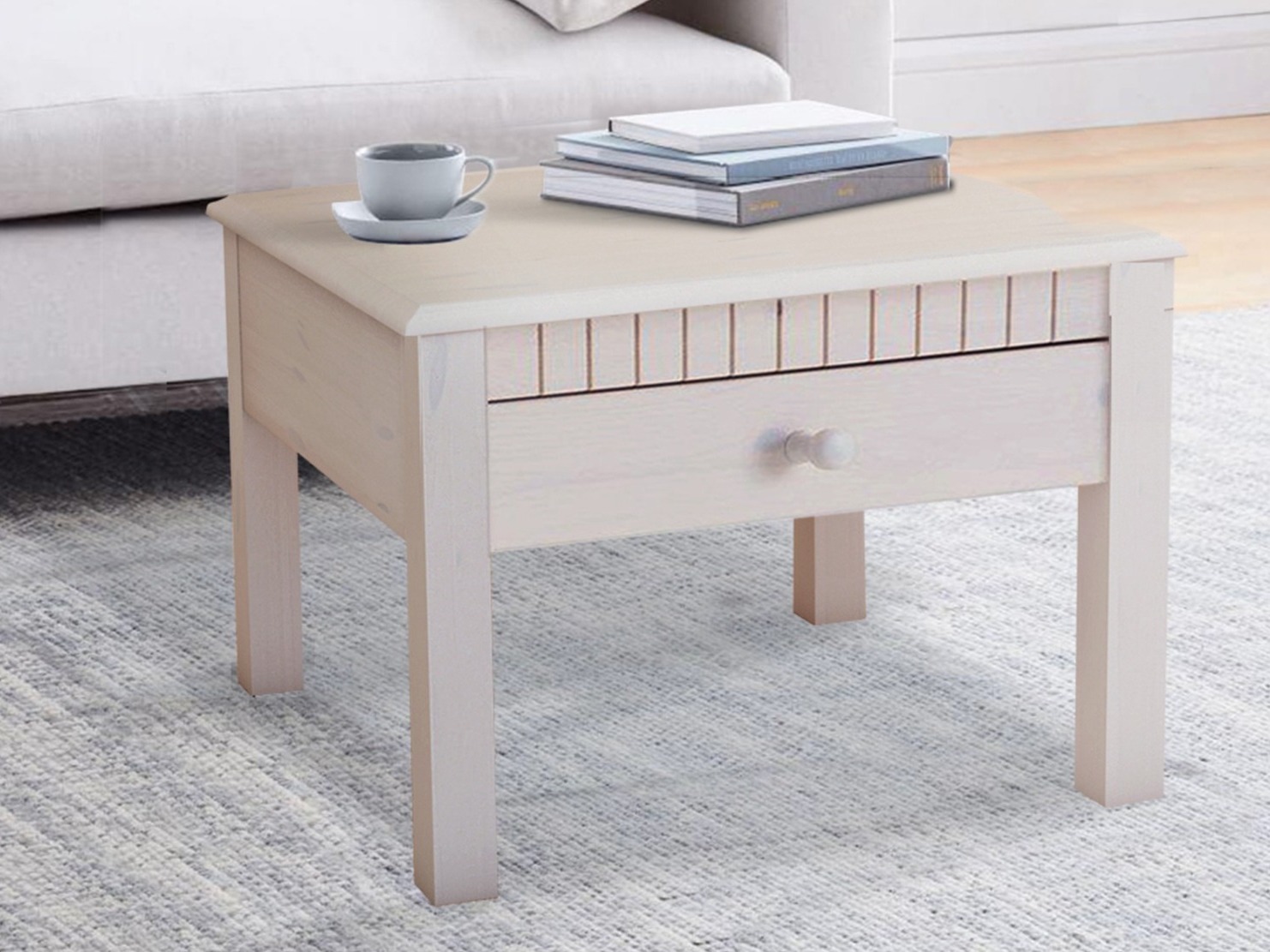 Mesa de centro Cavfelo 103 (Branco)