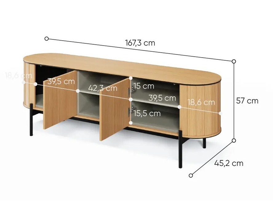 Móvel de TV Elbdore 104