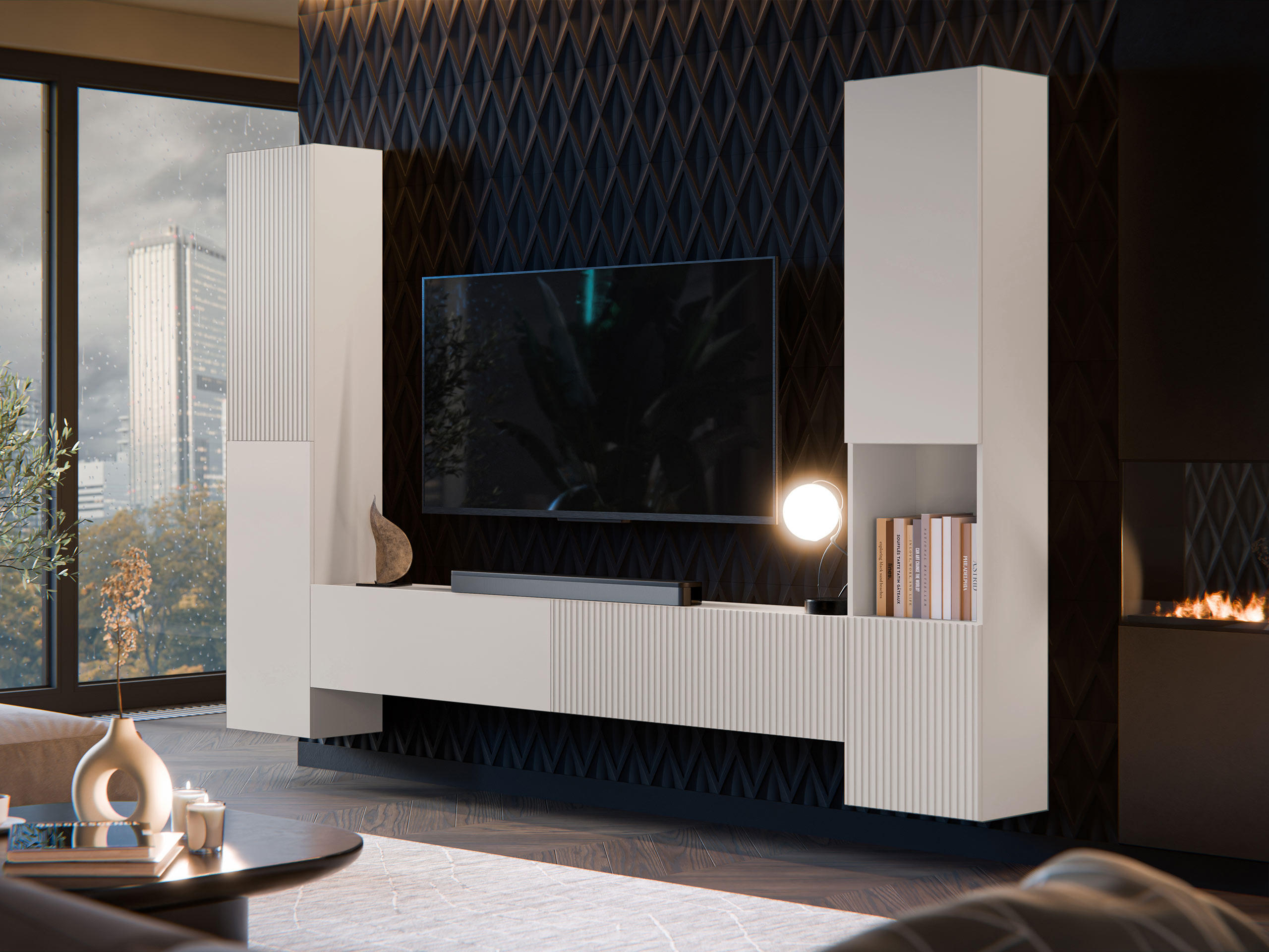 Conjunto para sala de estar Species I (Caxemira)