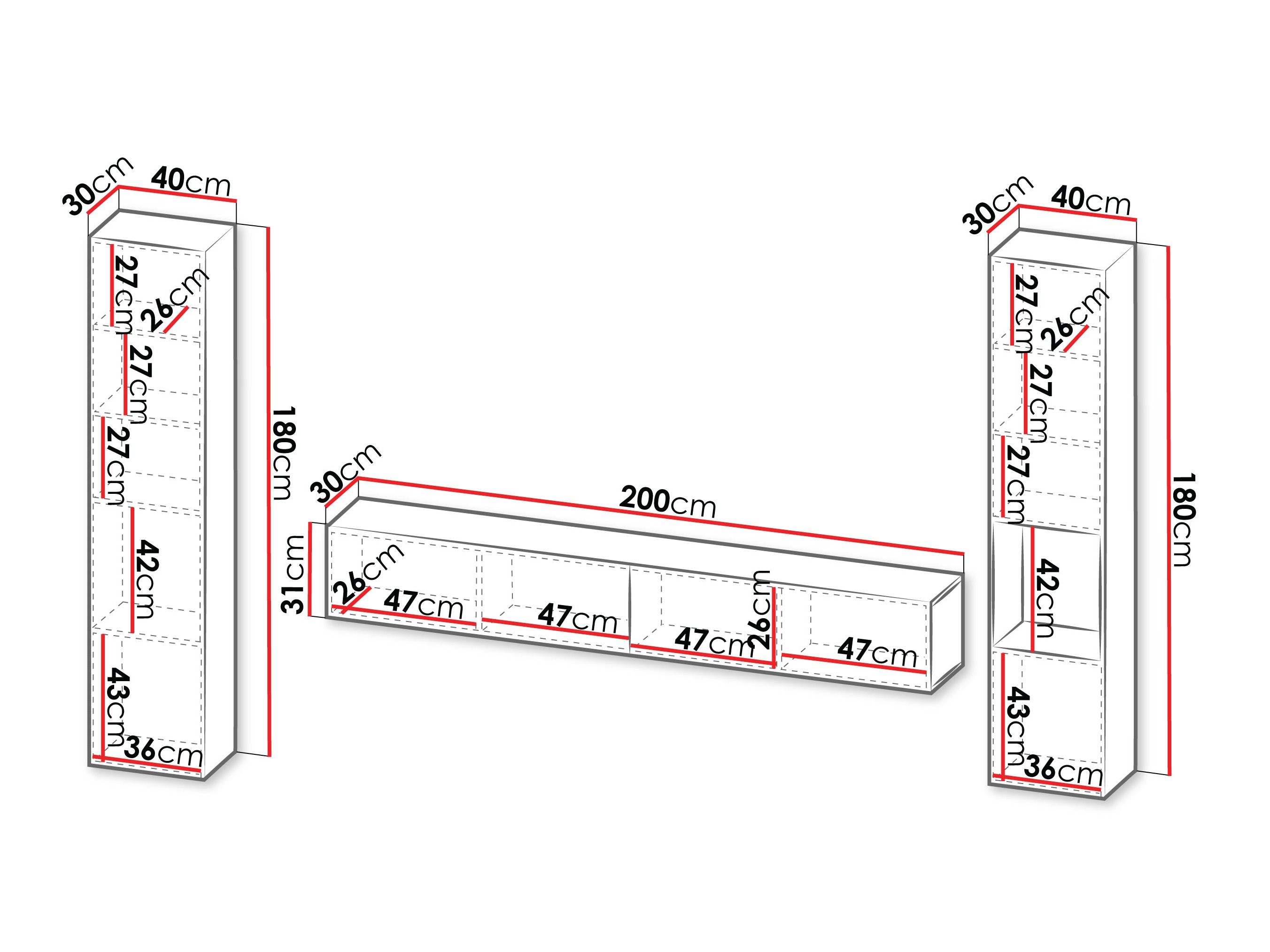 Conjunto para sala de estar Species I (Caxemira)