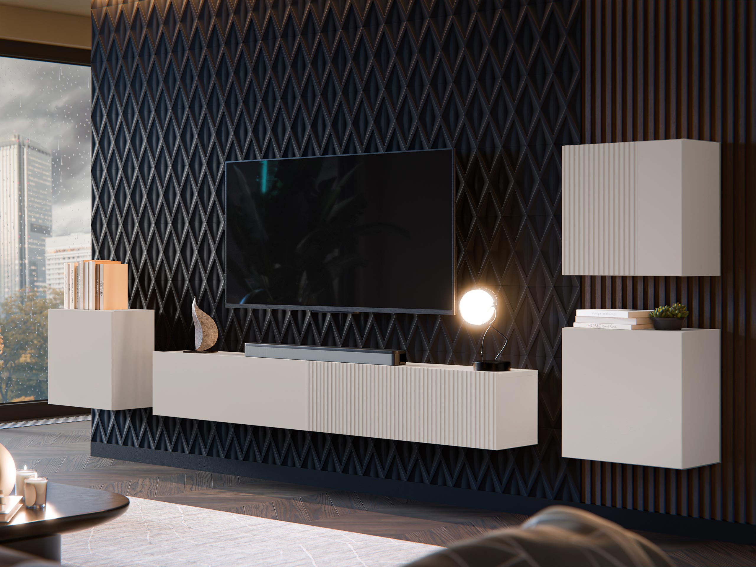 Conjunto para sala de estar Species IV (Caxemira)