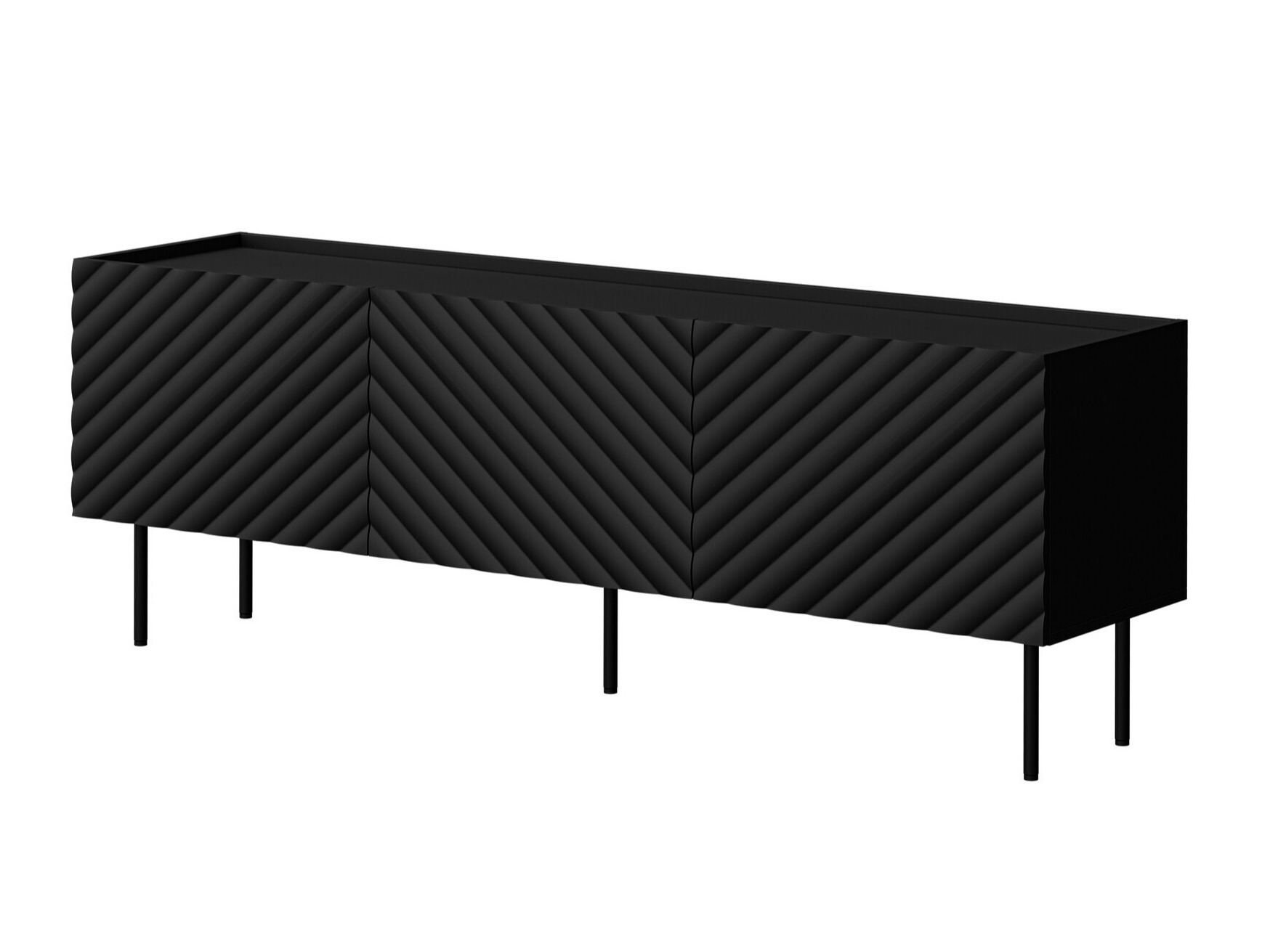 Móvel de TV Mortali 103 (Preto)