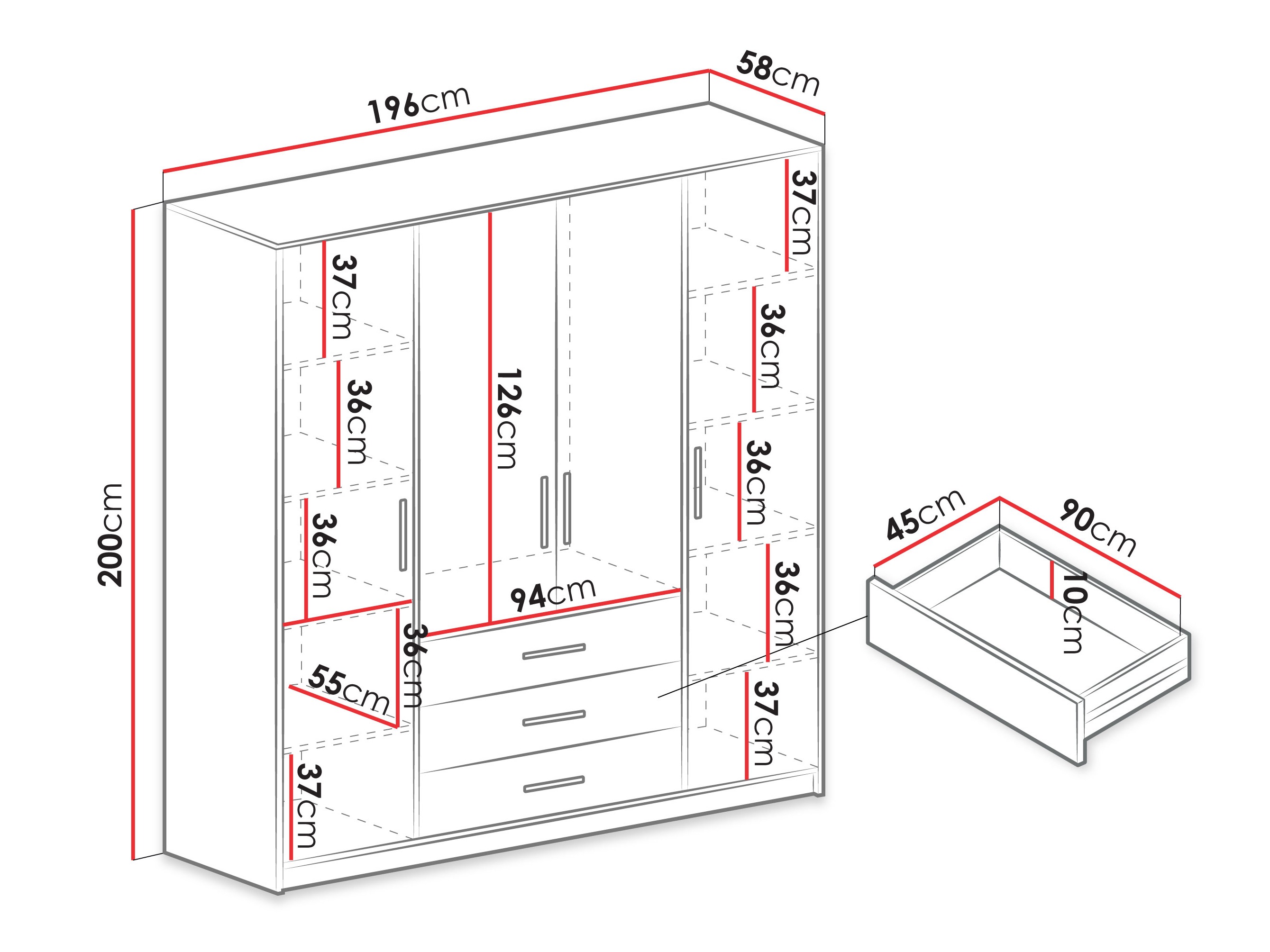 Roupeiro Dortivu (Caxemira)