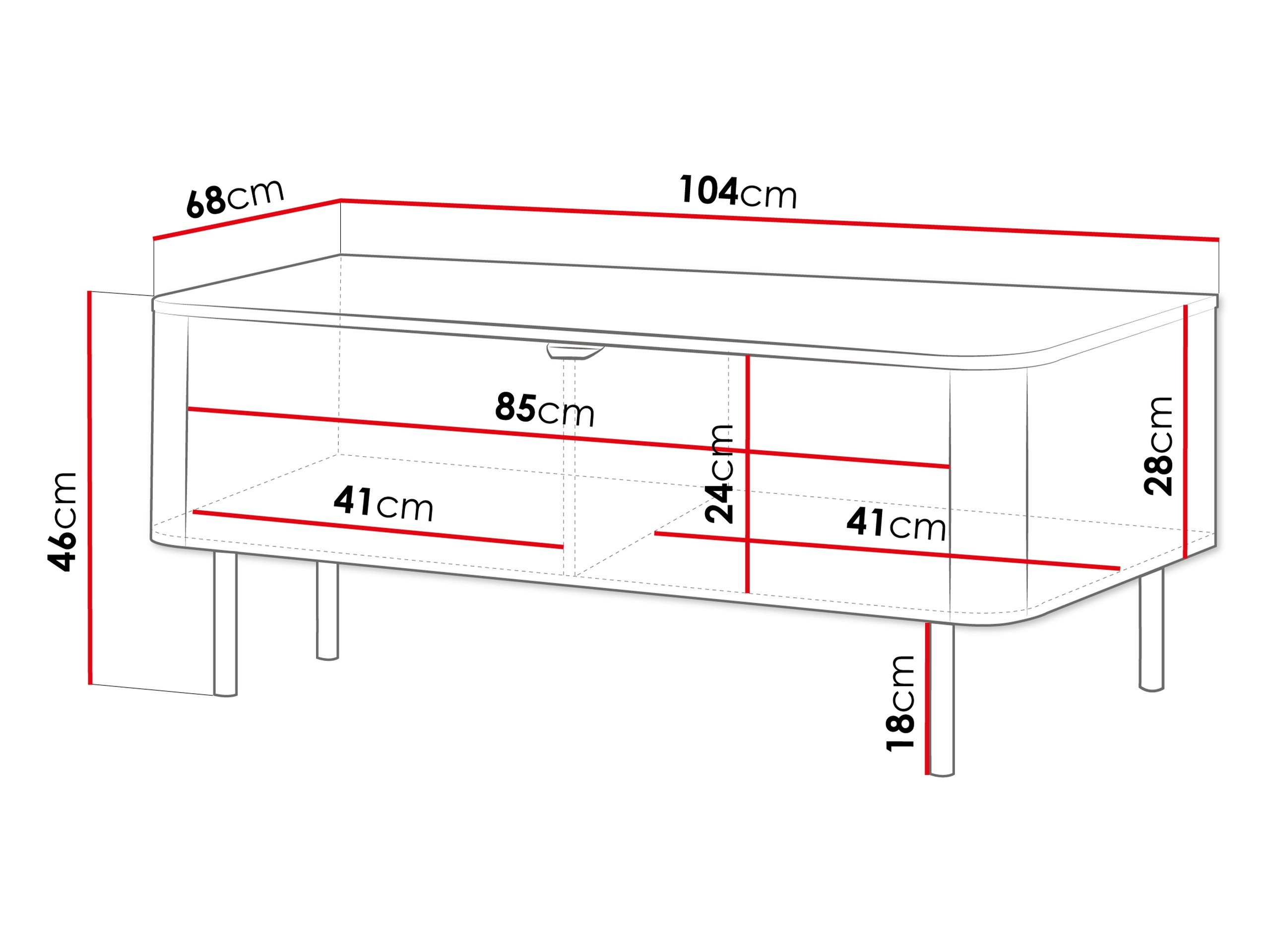 Mesa de centro Tebeni 103