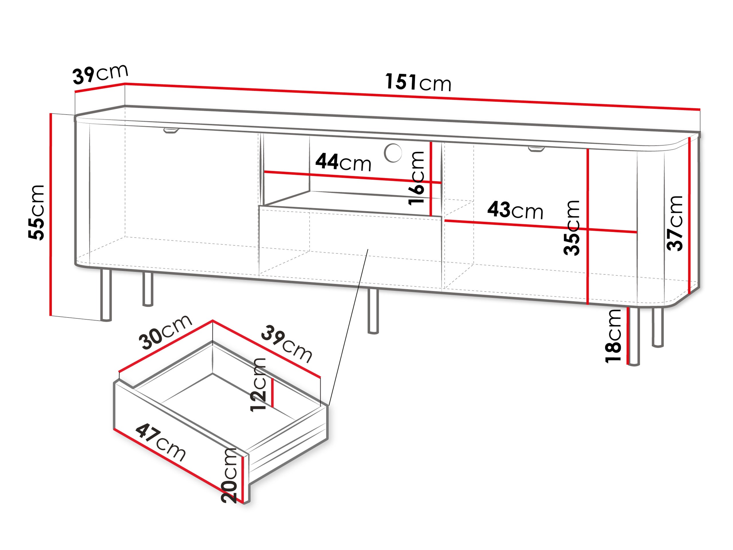 Móvel de TV Epulos I