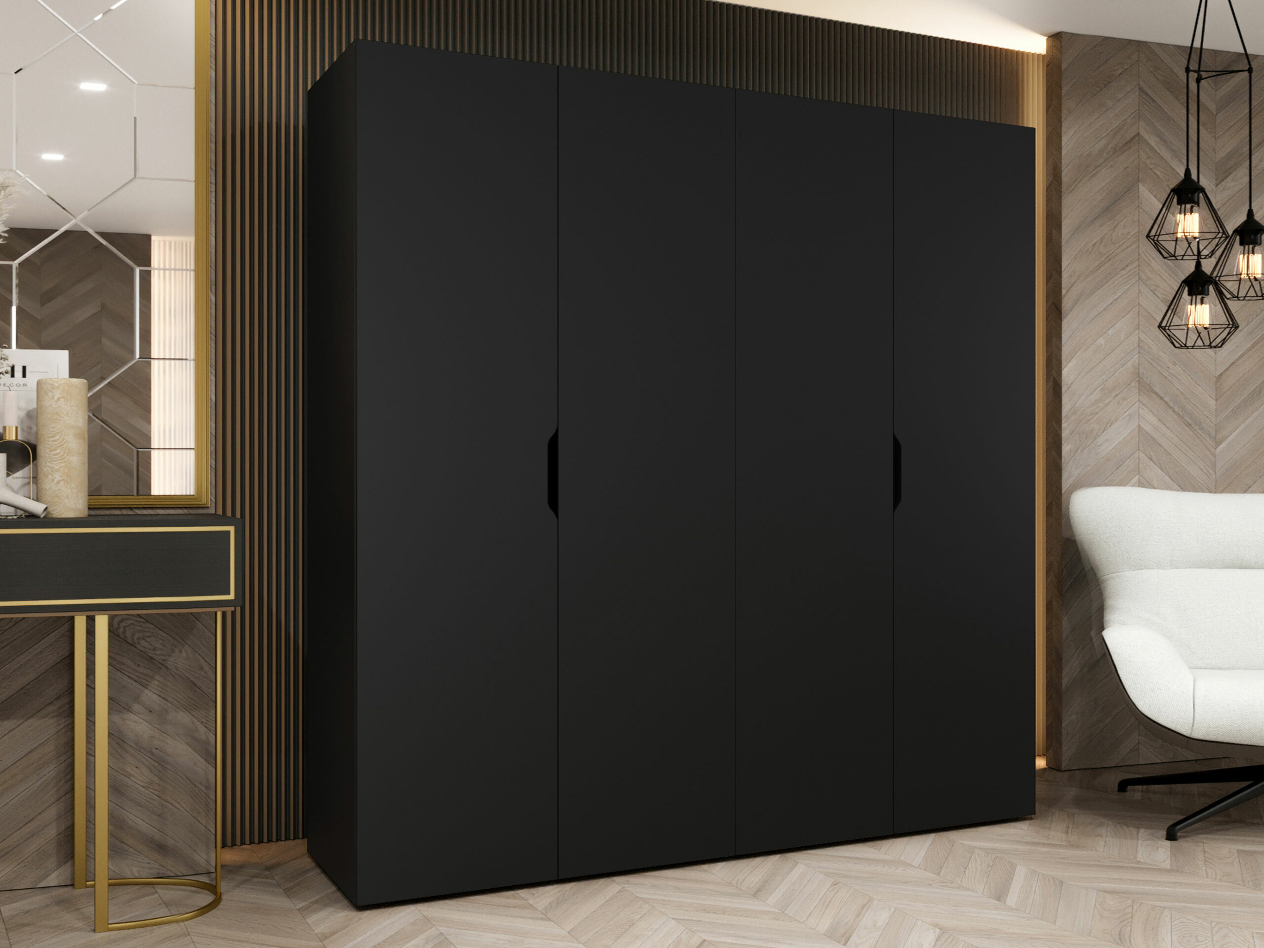 Roupeiro Hartford 513 (Preto)