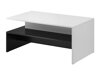 Conjunto para sala de estar Serodeu 106 (Branco + Branco brilhante)