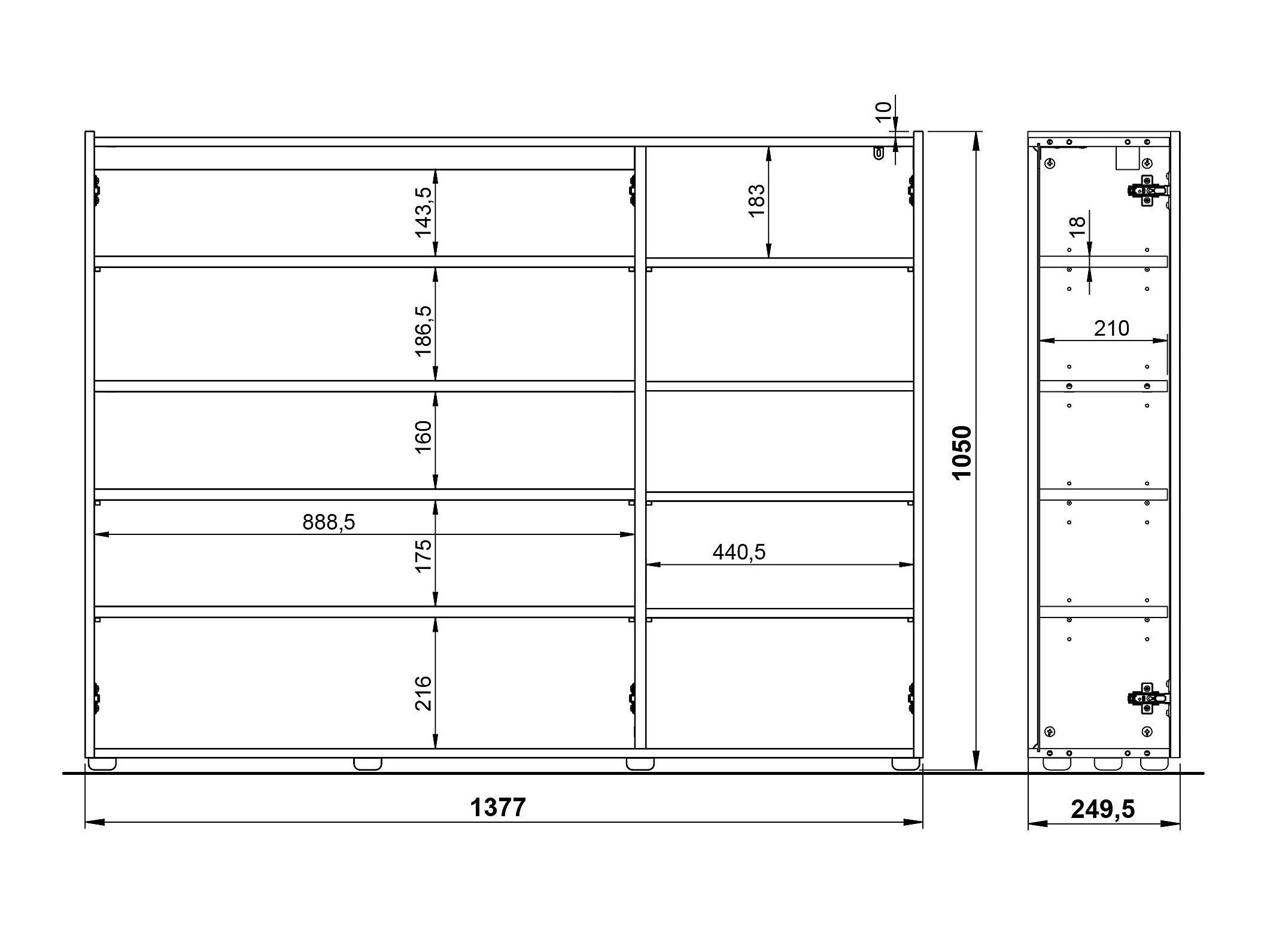 Sapateira Sacramento 514 (Branco)