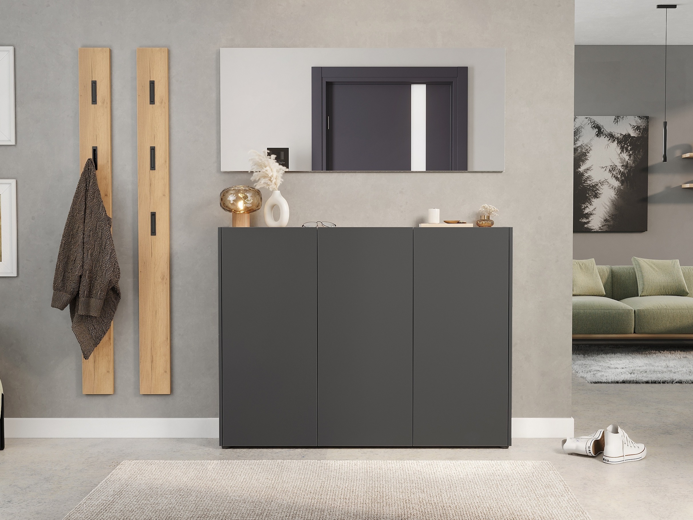 Sapateira Sacramento 514 (Grafite)