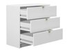 Conjunto para escritório em casa Comfivo Larmire 123 (Branco)
