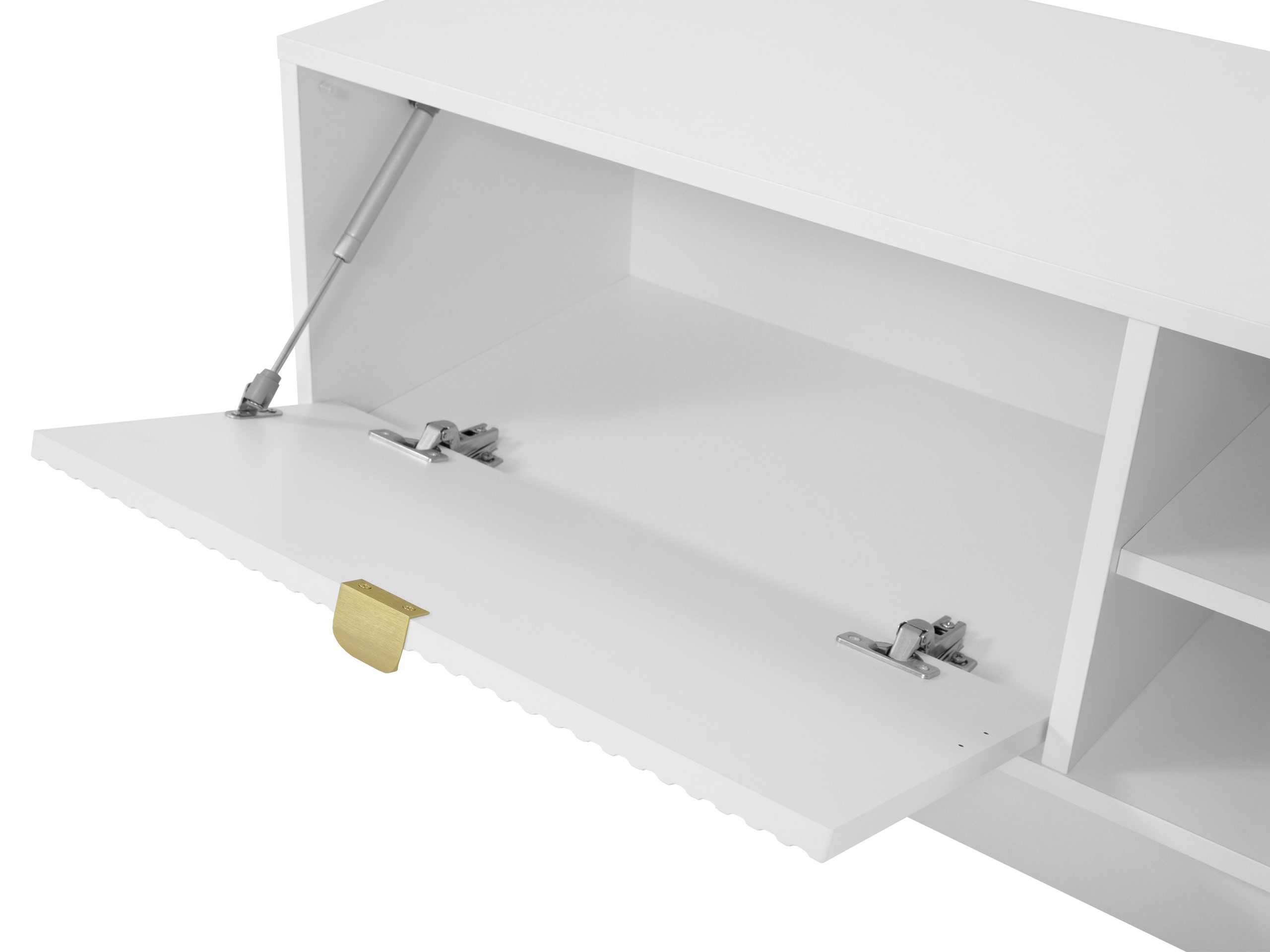 Conjunto para sala de estar Comfivo Papilio VII (Branco)