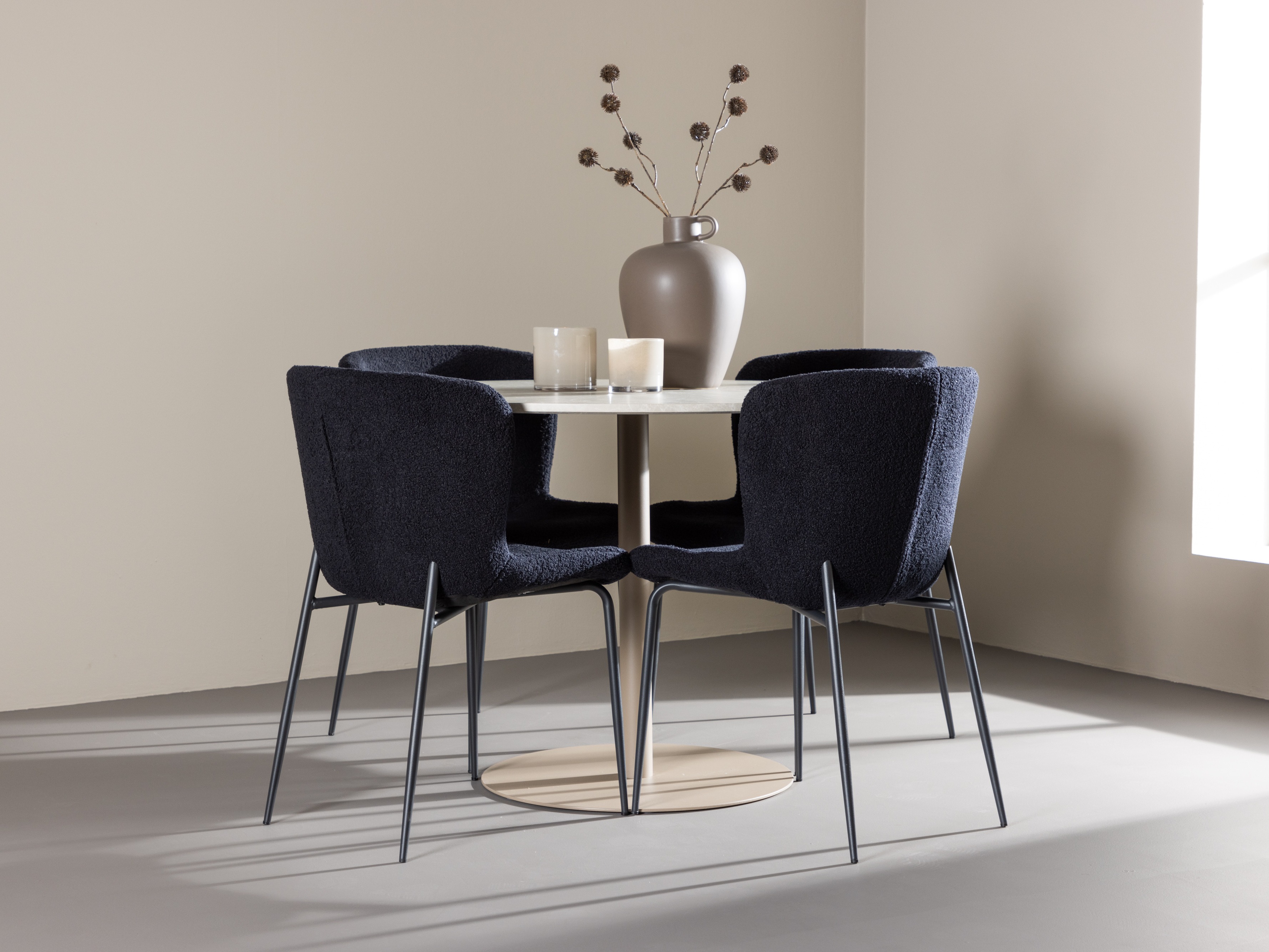 Conjunto para refeições Dallas 4863 (Preto)