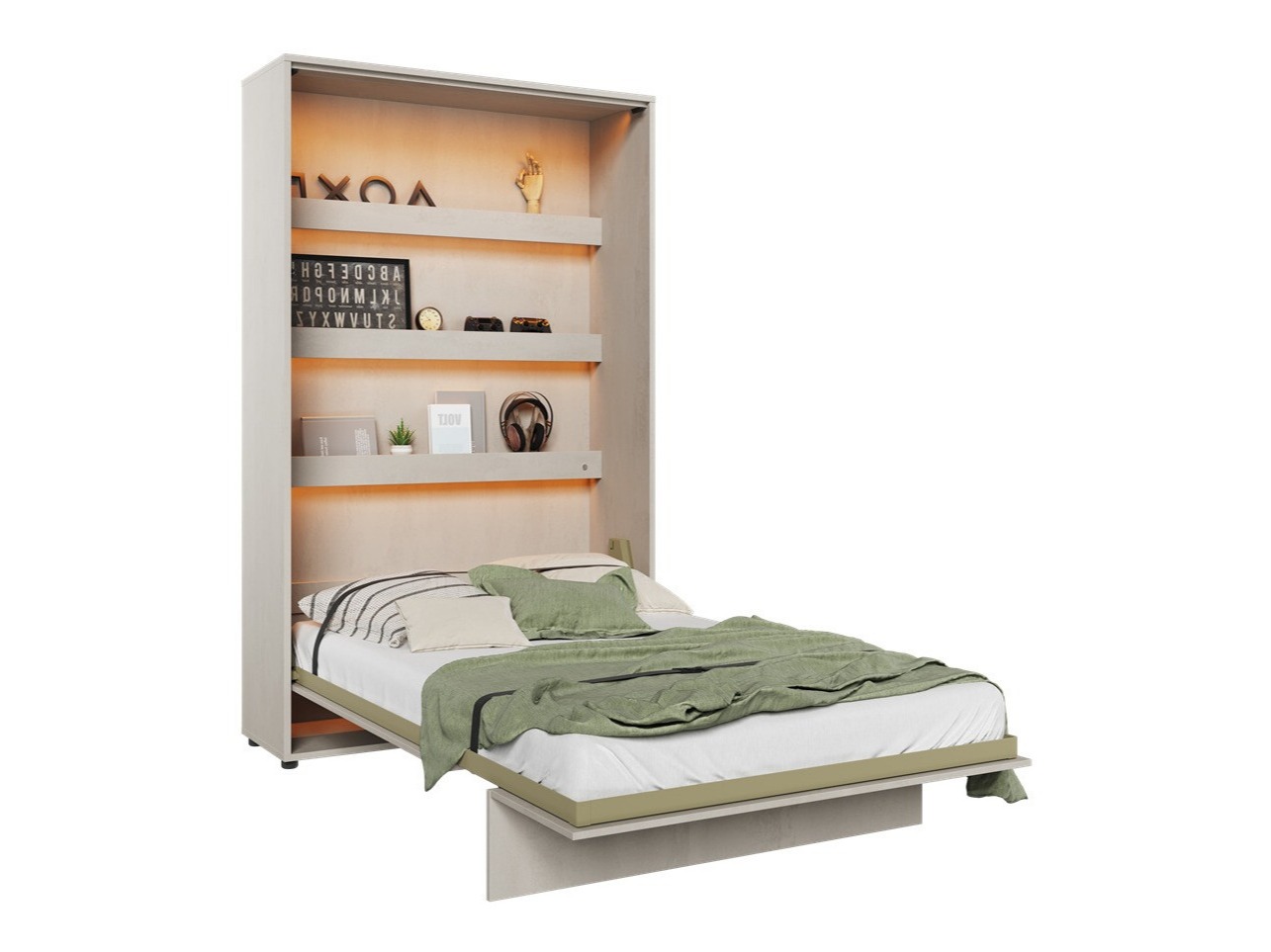 Cama rebatível Concept Pro Lenart I (120 x 200 cm)
