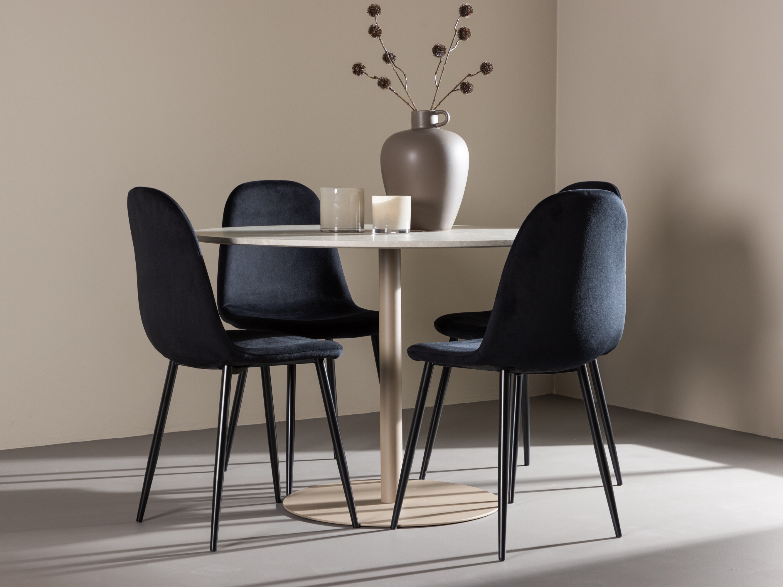 Conjunto para refeições Dallas 4867 (Preto)