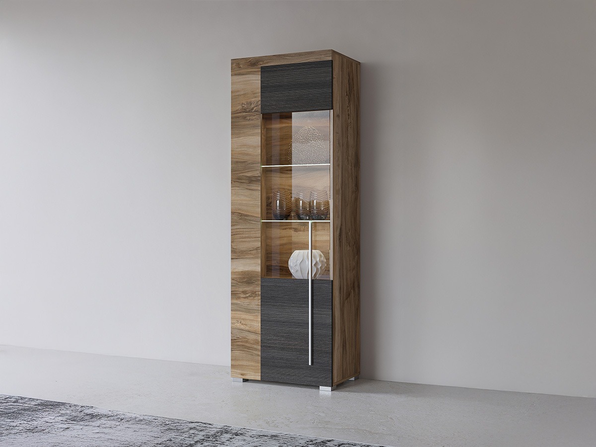 Estante Sorciro 104 (Noz + Carvalho escuro)