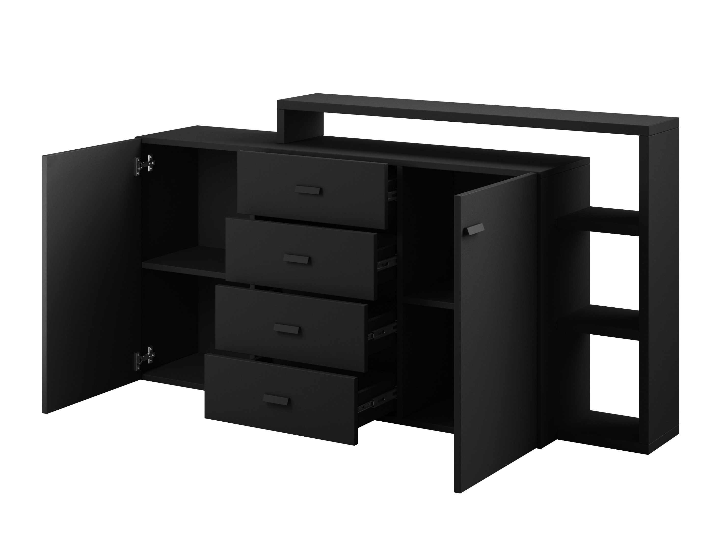 Cómoda Lutiva 106 (Preto matte)