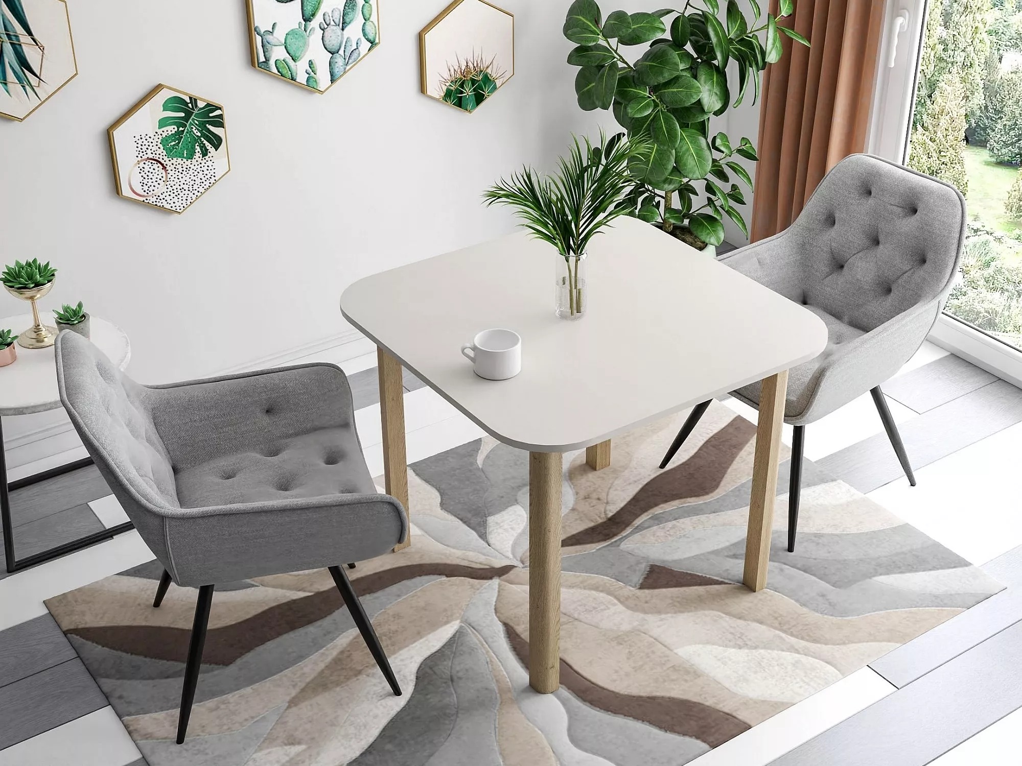 Mesa Detroit 791 (Caxemira + Carvalho)